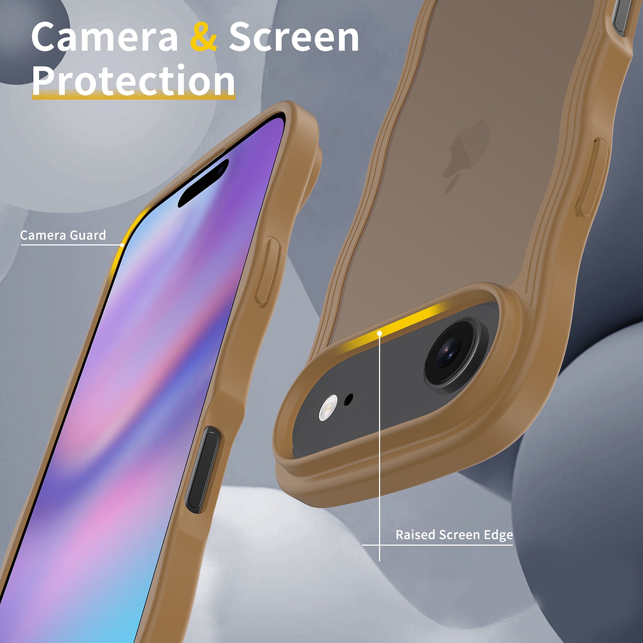 SendaFit Wavy Matte Two-in-One Case for iPhone 17 Air detail 2