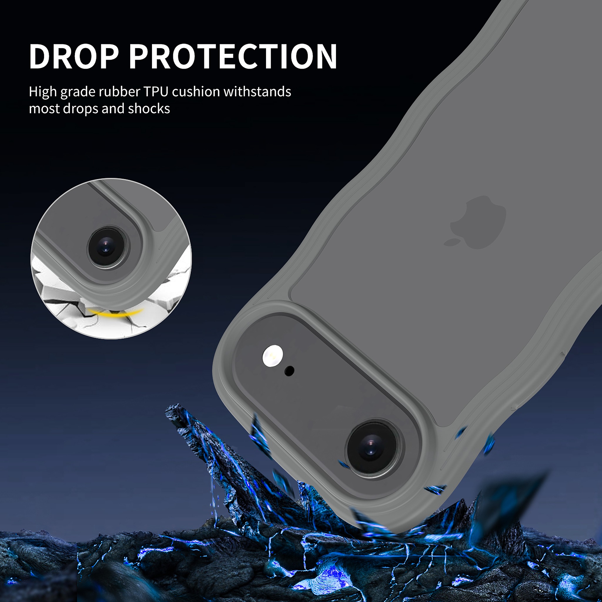 SendaFit Wavy Matte Two-in-One Case for iPhone 17 Air detail 8
