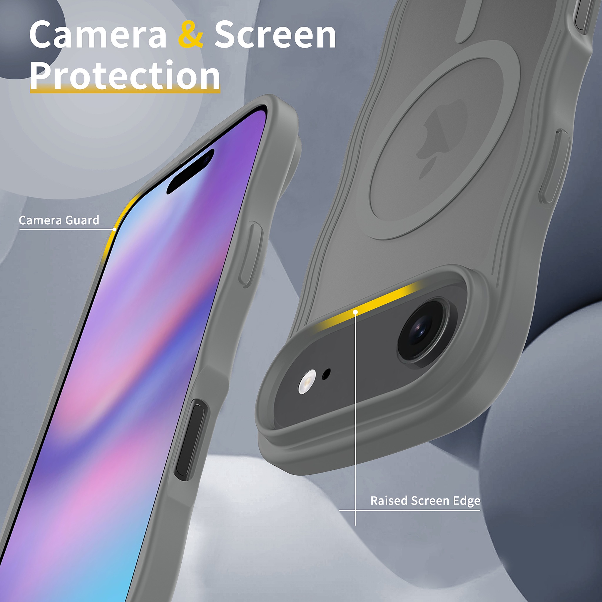 SendaFit Wavy Matte Two-in-One MagSafe Case for iPhone 17 Air detail 10