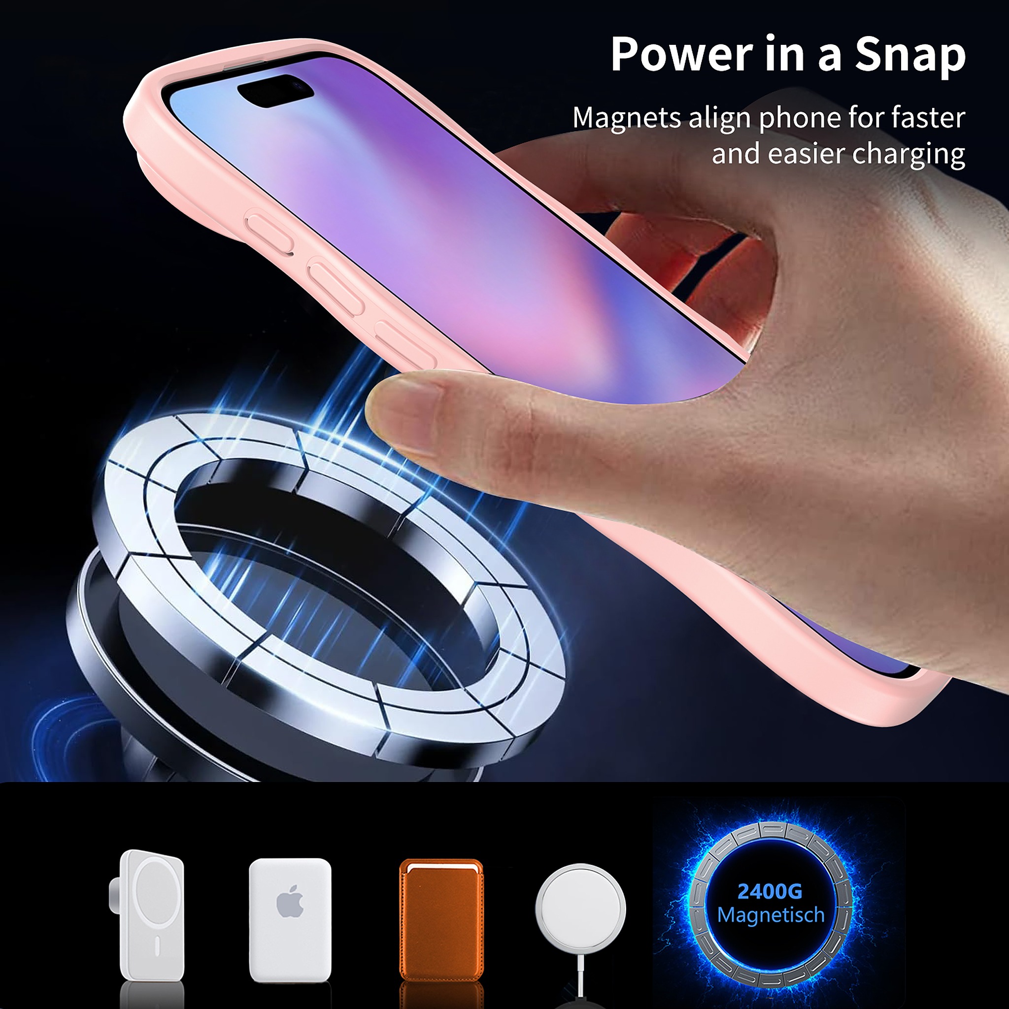 SendaFit Wavy Matte Two-in-One MagSafe Case for iPhone 17 Air detail 13