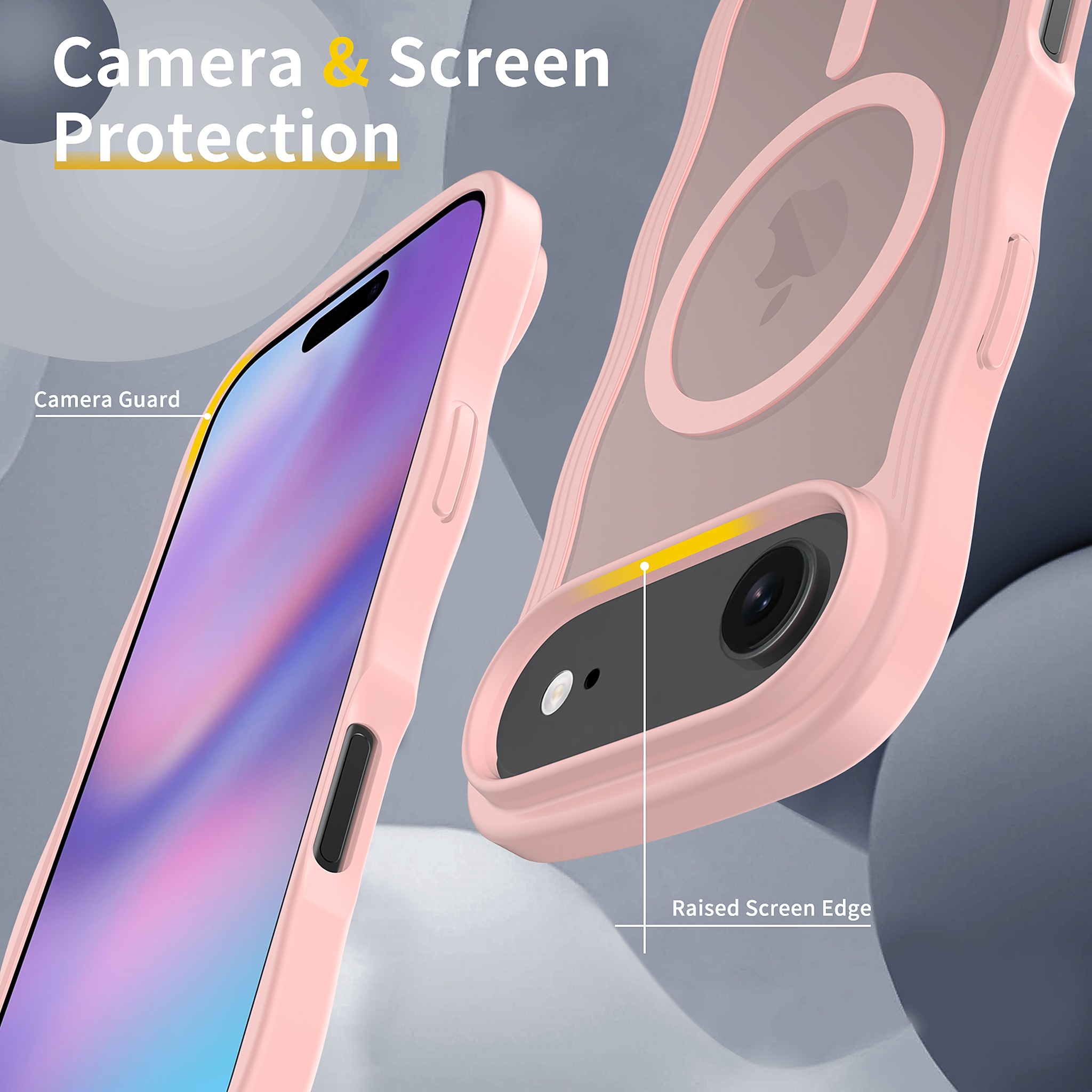 SendaFit Wavy Matte Two-in-One MagSafe Case for iPhone 17 Air detail 14