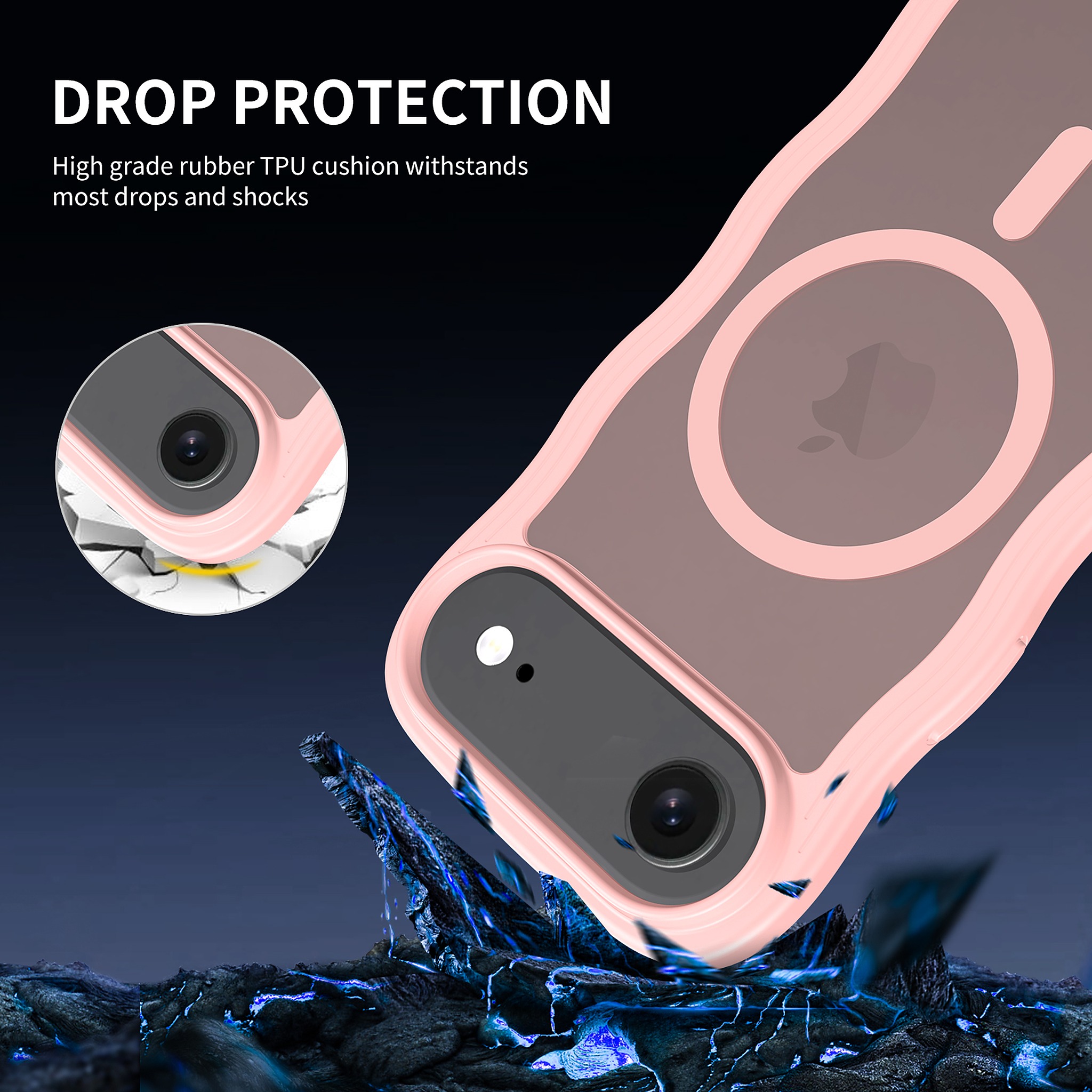 SendaFit Wavy Matte Two-in-One MagSafe Case for iPhone 17 Air detail 15