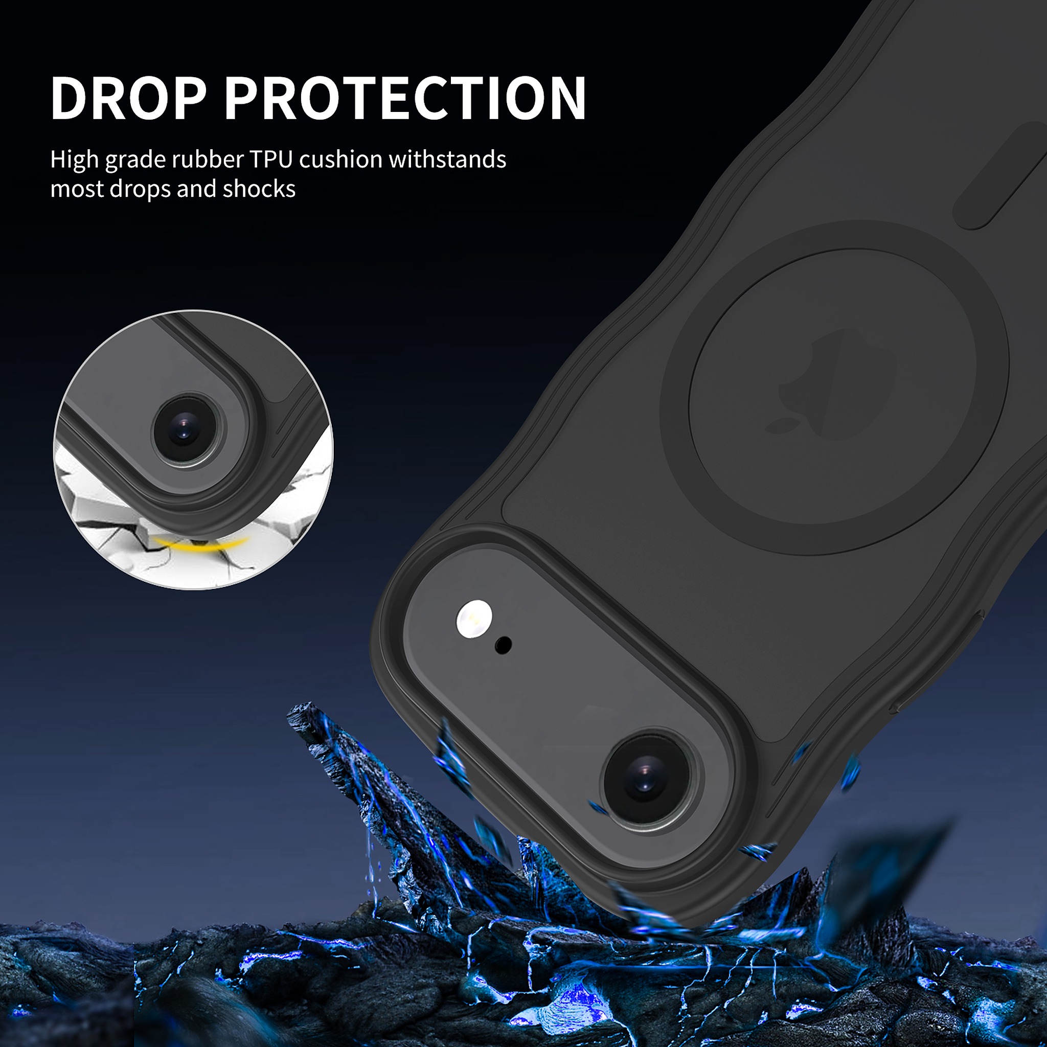 SendaFit Wavy Matte Two-in-One MagSafe Case for iPhone 17 Air detail 20