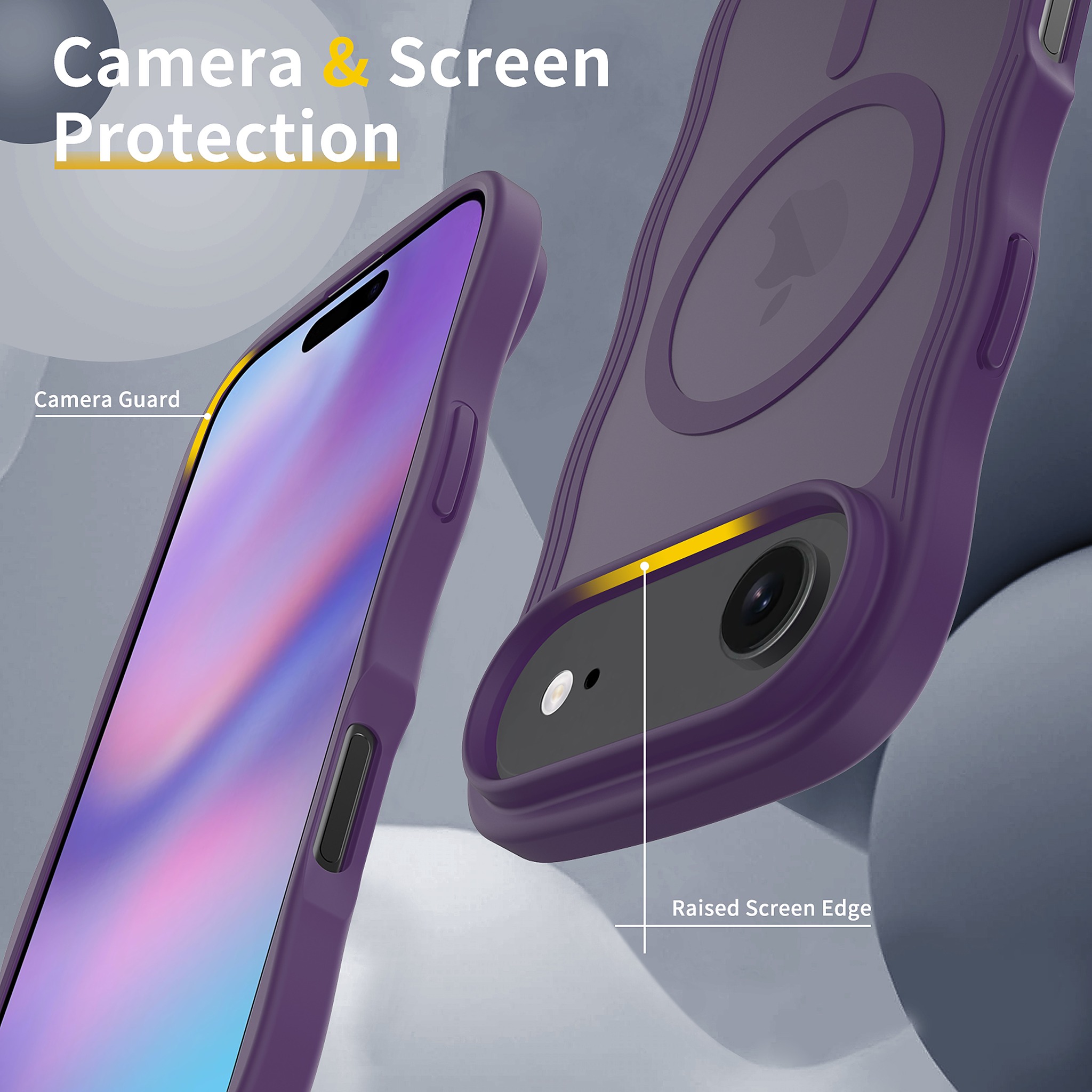 SendaFit Wavy Matte Two-in-One MagSafe Case for iPhone 17 Air detail 29