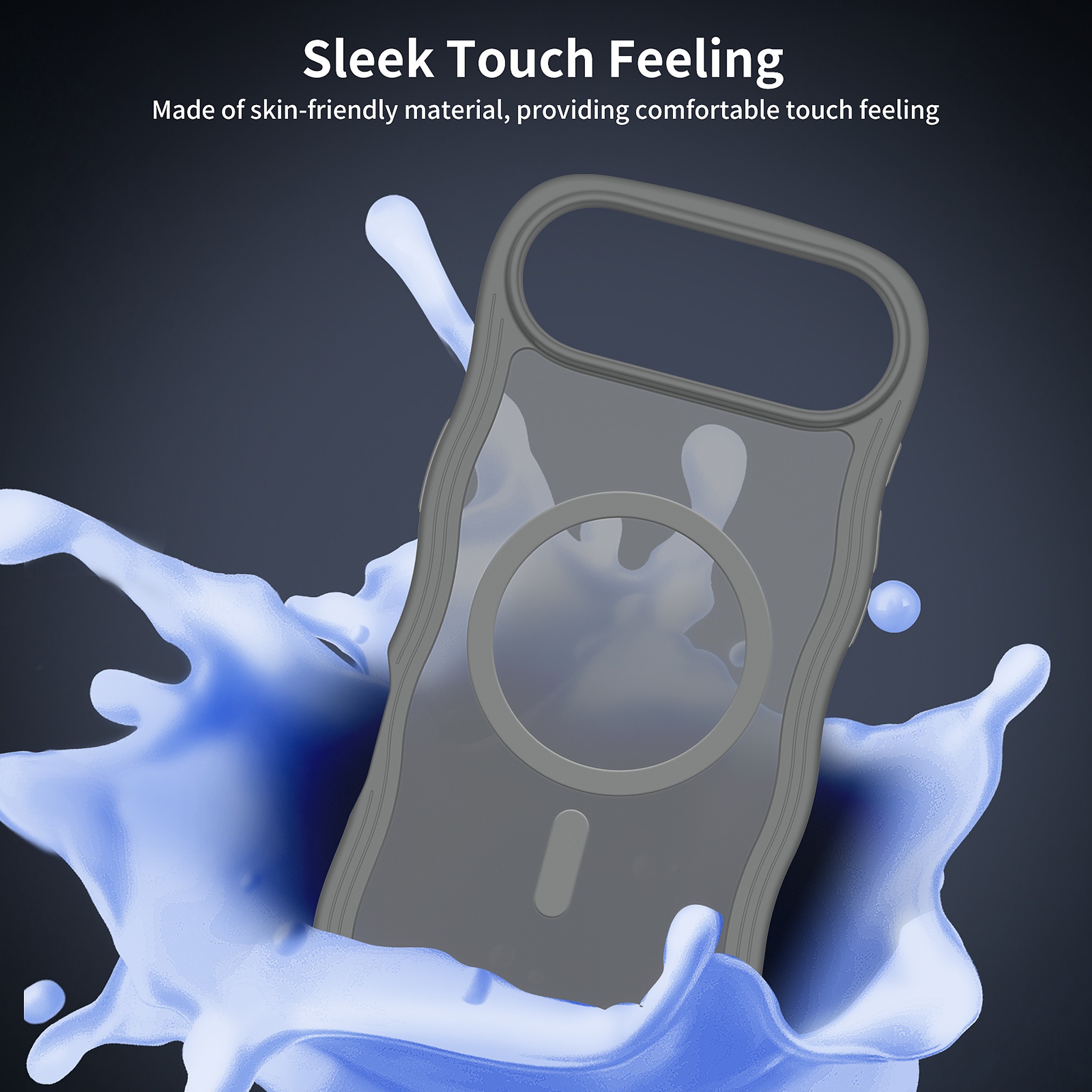 SendaFit Wavy Matte Two-in-One MagSafe Case for iPhone 17 Air detail 6
