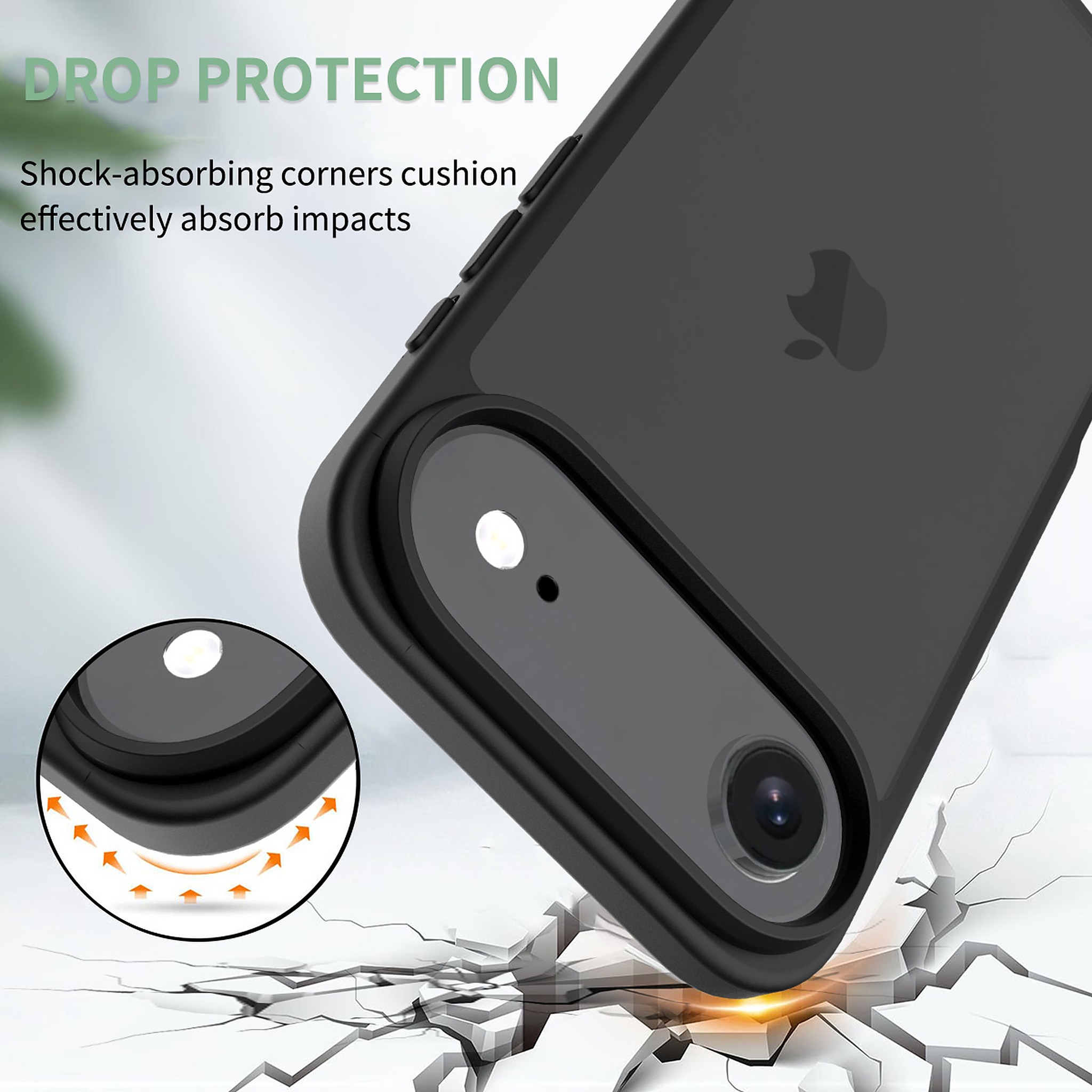 SendaFit Matte Skin-Feel Two-in-One Case for iPhone 17 Air detail 12