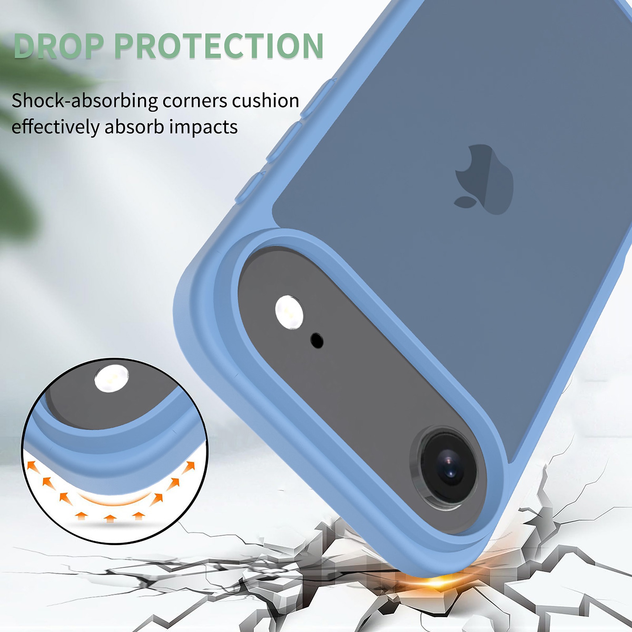 SendaFit Matte Skin-Feel Two-in-One Case for iPhone 17 Air detail 14