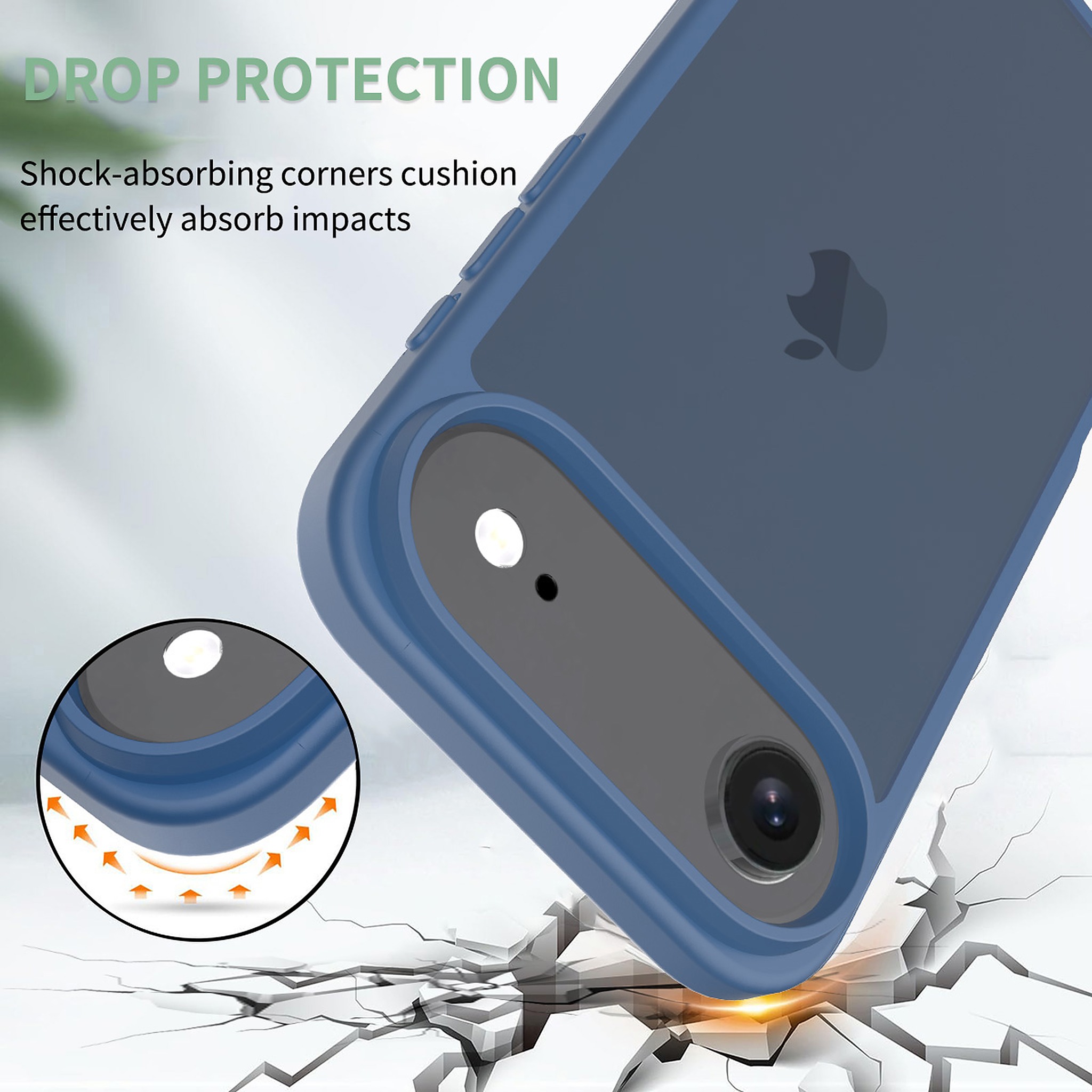 SendaFit Matte Skin-Feel Two-in-One Case for iPhone 17 Air detail 18