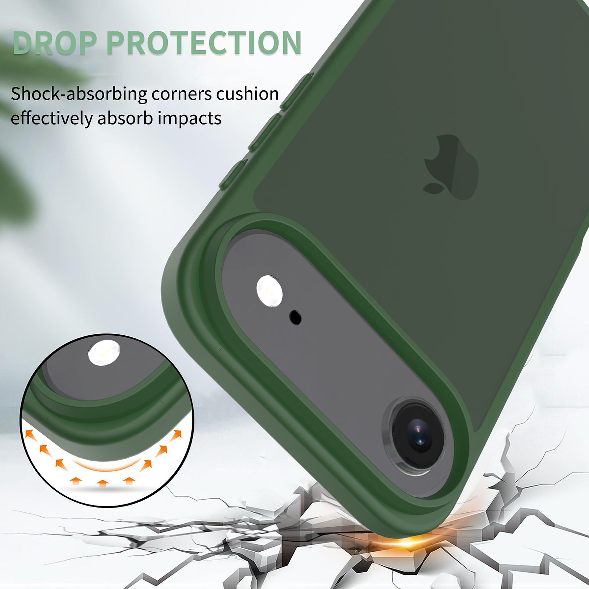 SendaFit Matte Skin-Feel Two-in-One Case for iPhone 17 Air detail 21