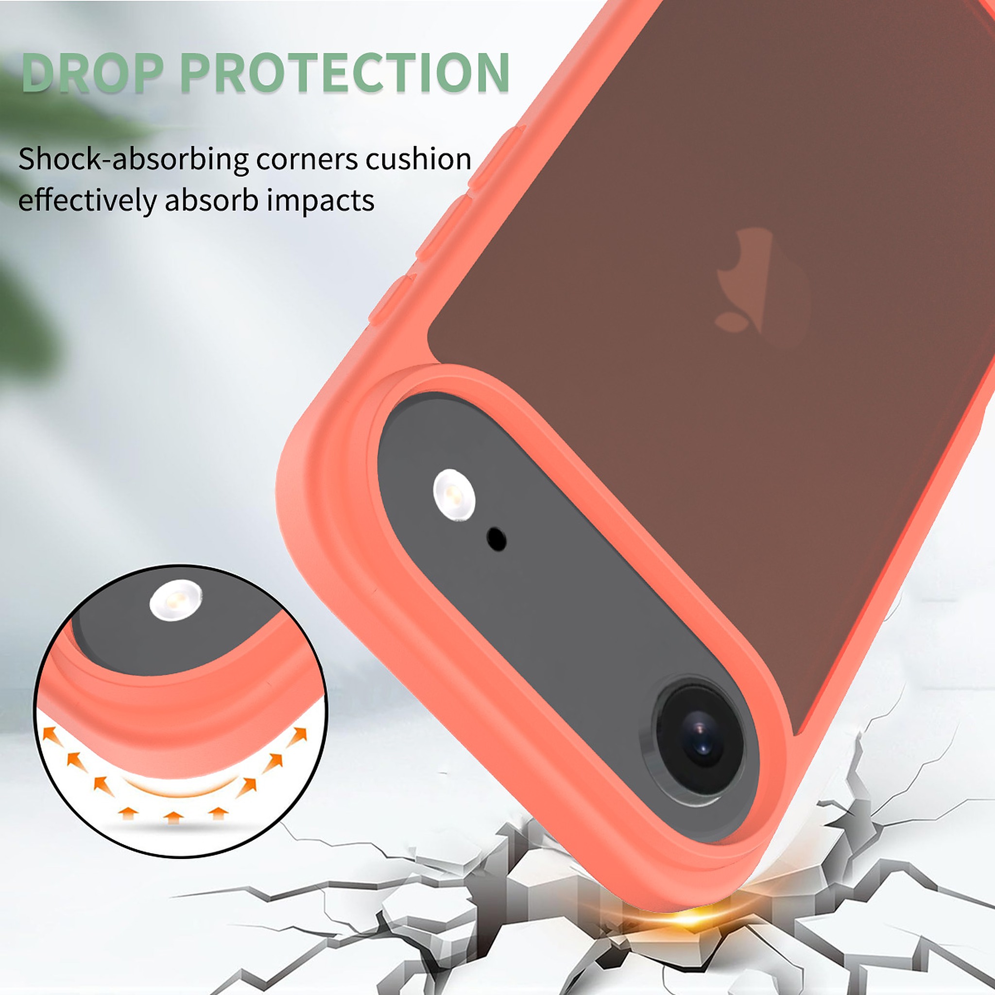 SendaFit Matte Skin-Feel Two-in-One Case for iPhone 17 Air detail 45
