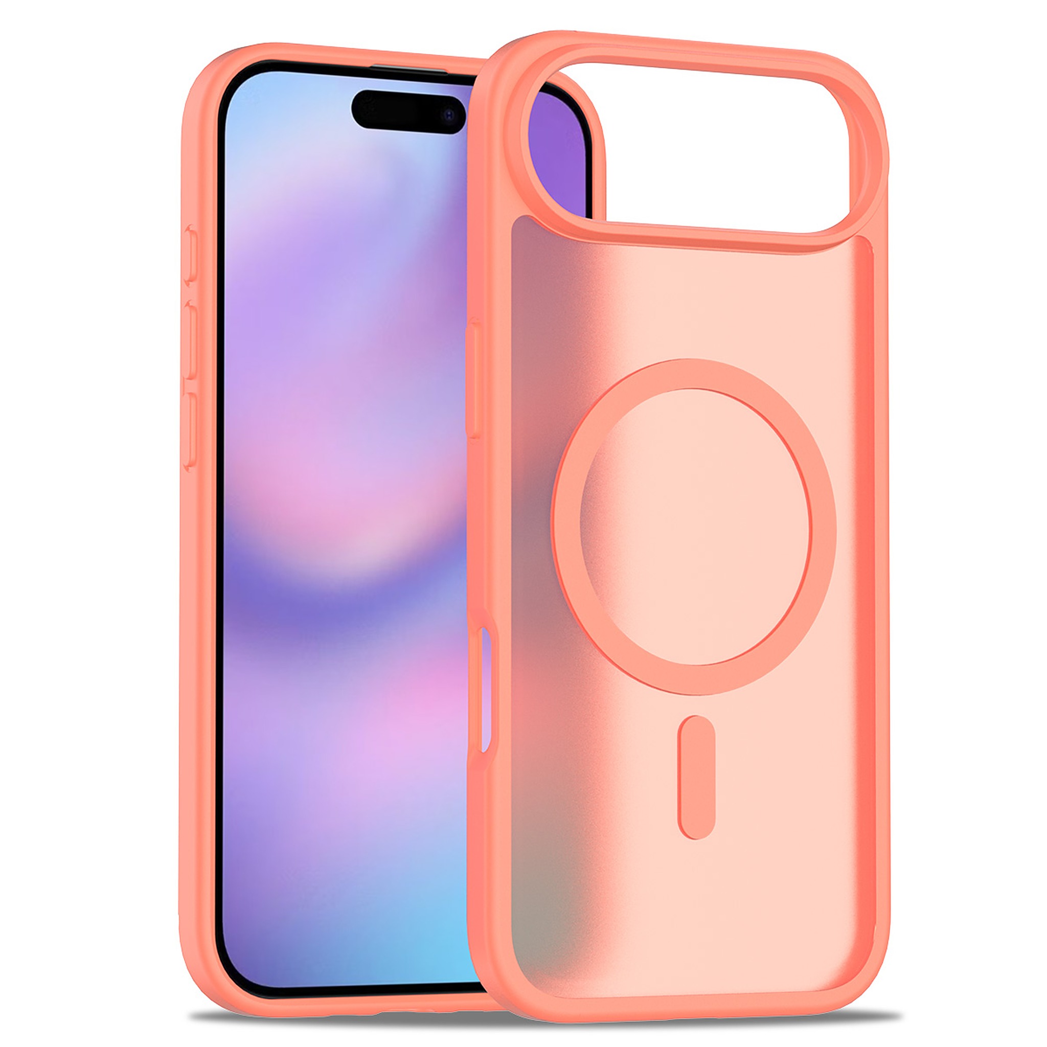 SendaFit Matte Skin-Feel Two-in-One MagSafe Case for iPhone 17 Air - Orange