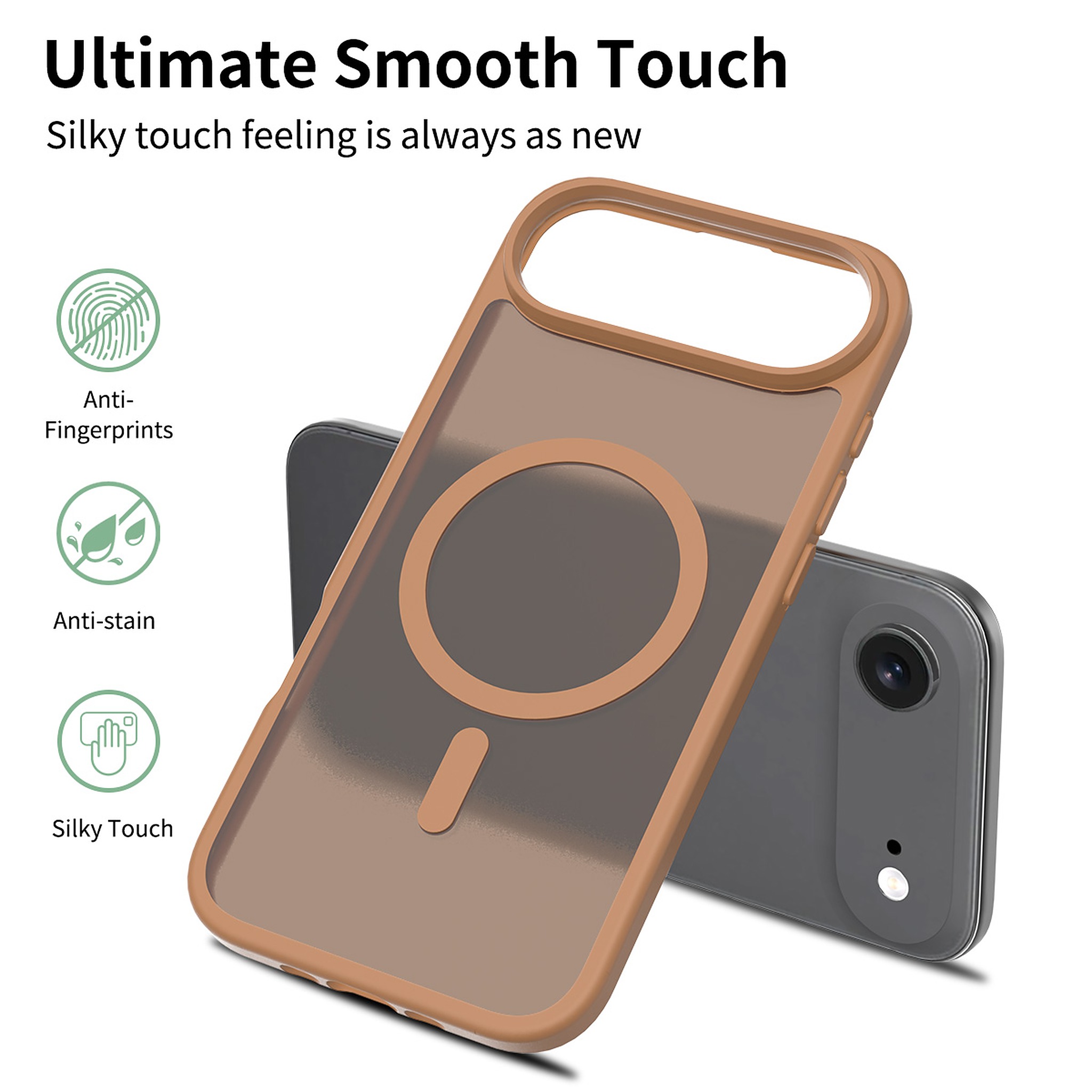 SendaFit Matte Skin-Feel Two-in-One MagSafe Case for iPhone 17 Air detail 11