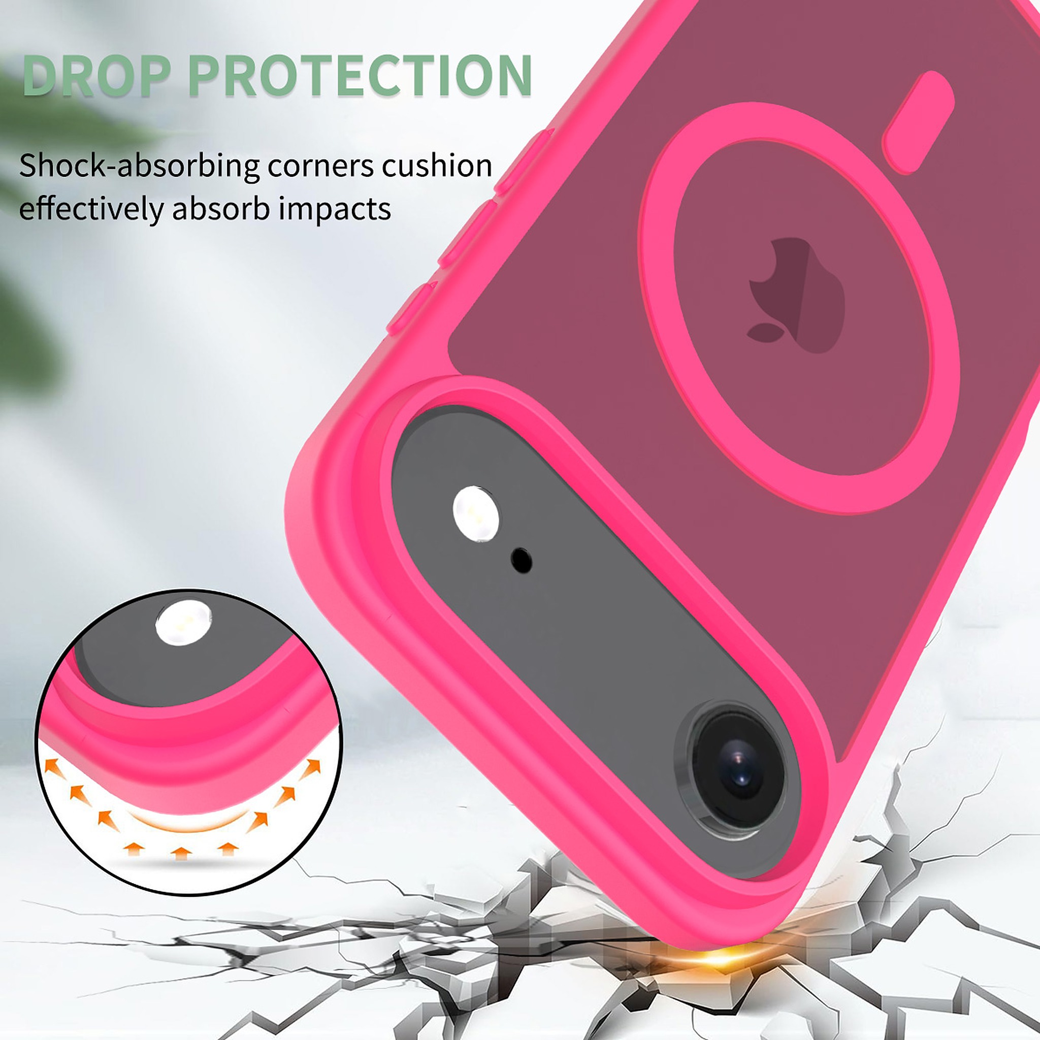 SendaFit Matte Skin-Feel Two-in-One MagSafe Case for iPhone 17 Air detail 14