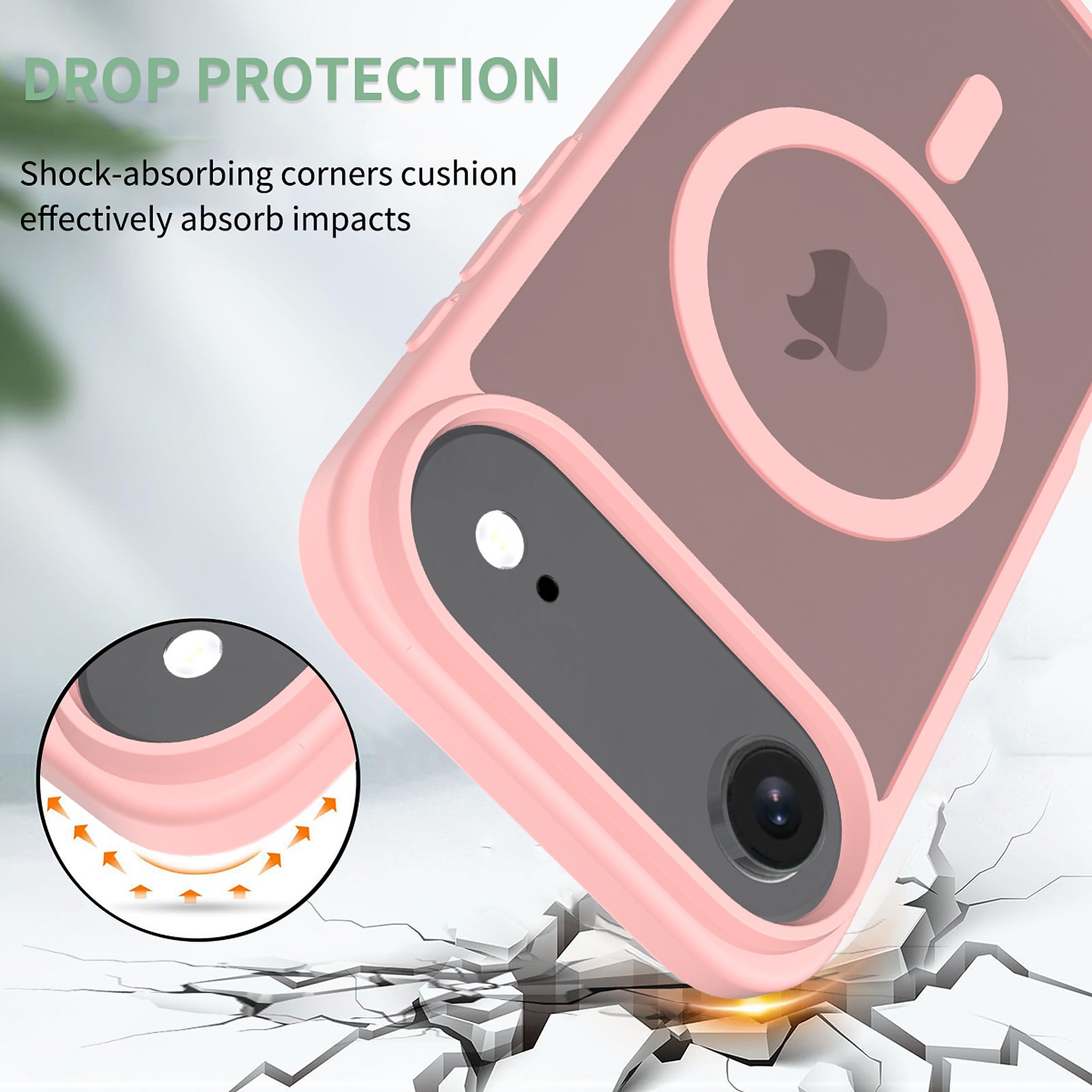 SendaFit Matte Skin-Feel Two-in-One MagSafe Case for iPhone 17 Air detail 15