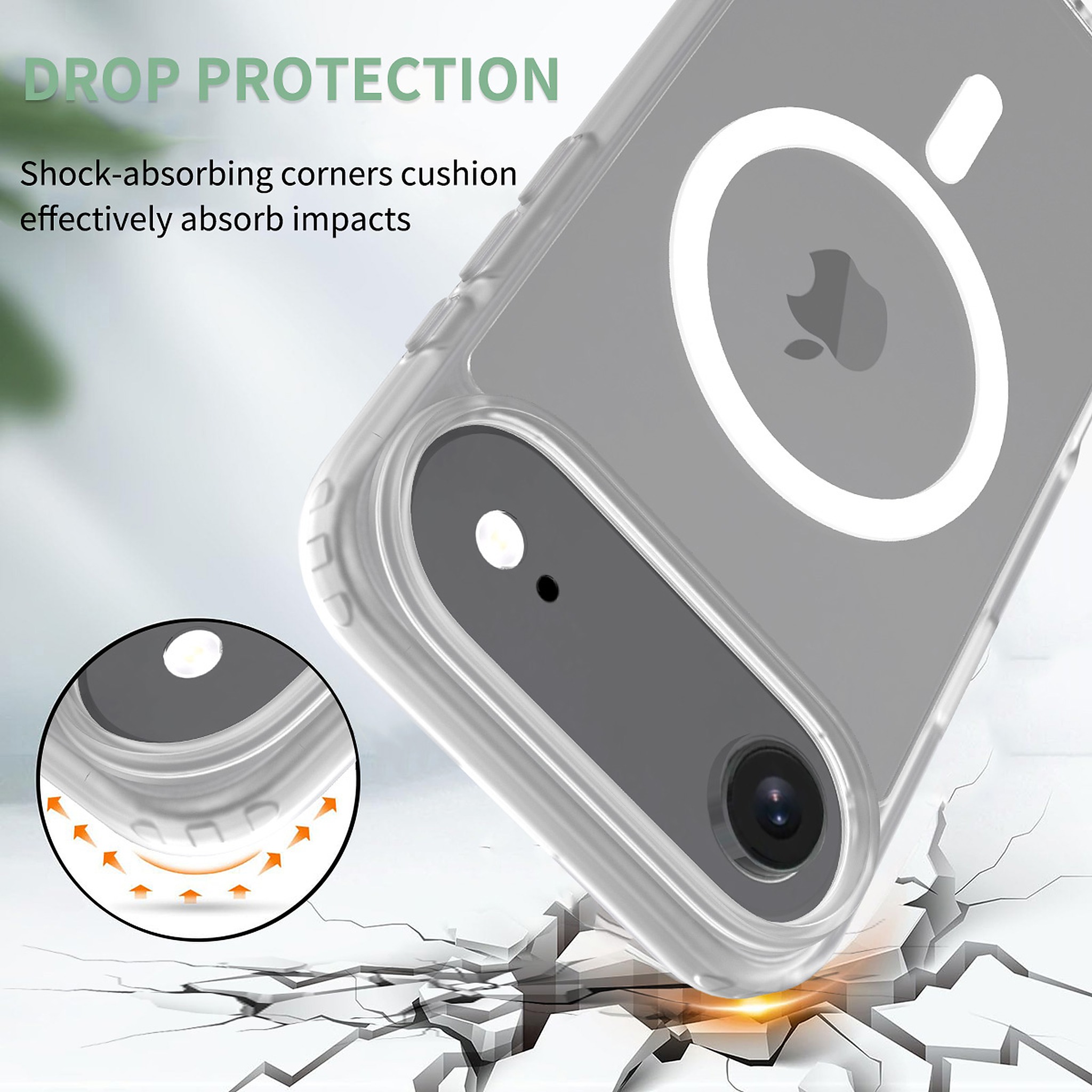 SendaFit Matte Skin-Feel Two-in-One MagSafe Case for iPhone 17 Air detail 16