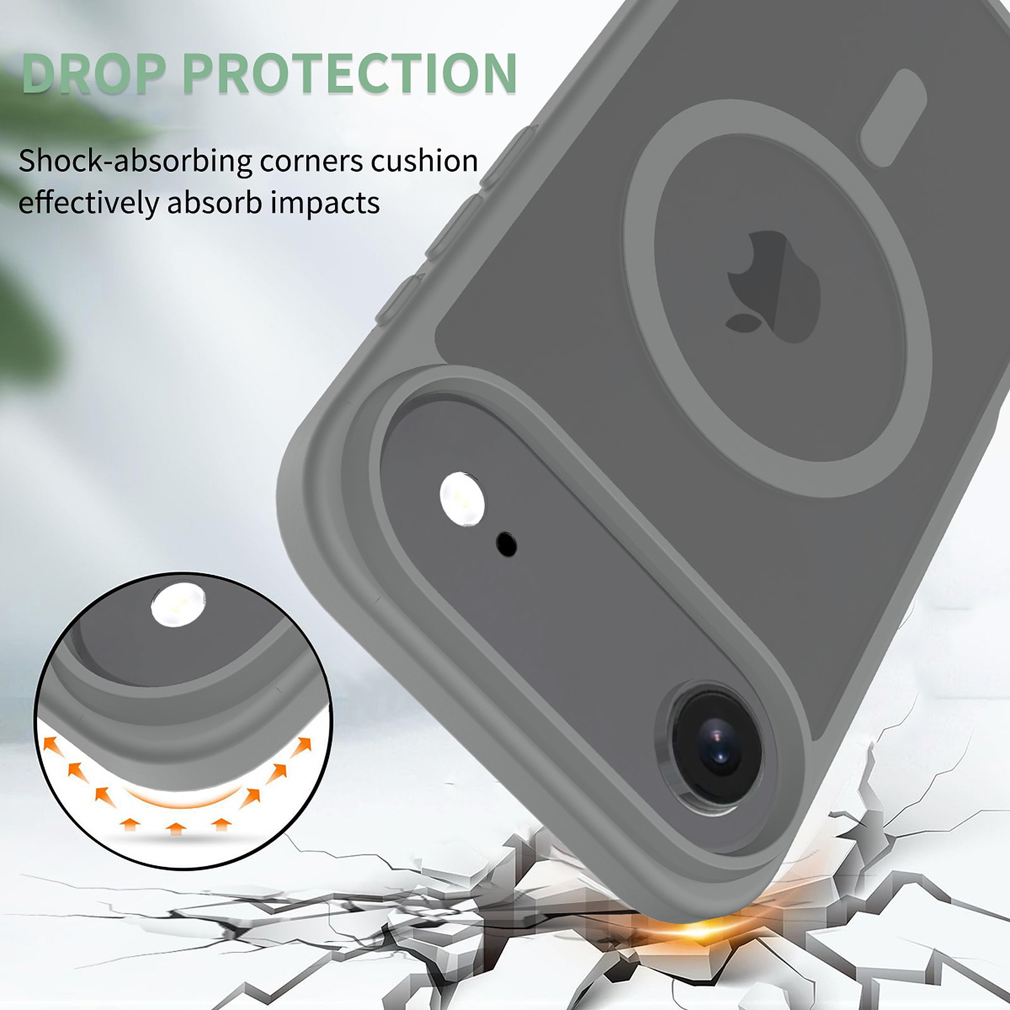 SendaFit Matte Skin-Feel Two-in-One MagSafe Case for iPhone 17 Air detail 17
