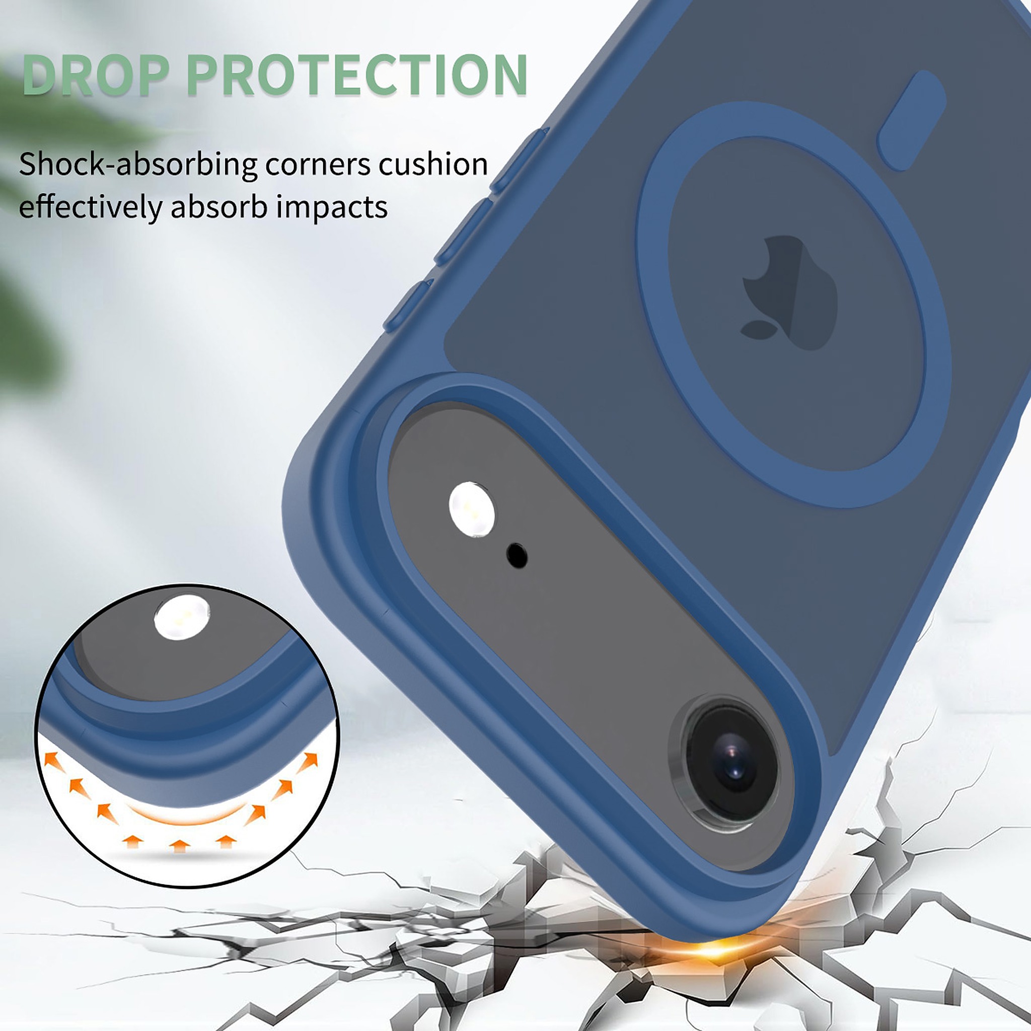 SendaFit Matte Skin-Feel Two-in-One MagSafe Case for iPhone 17 Air detail 18