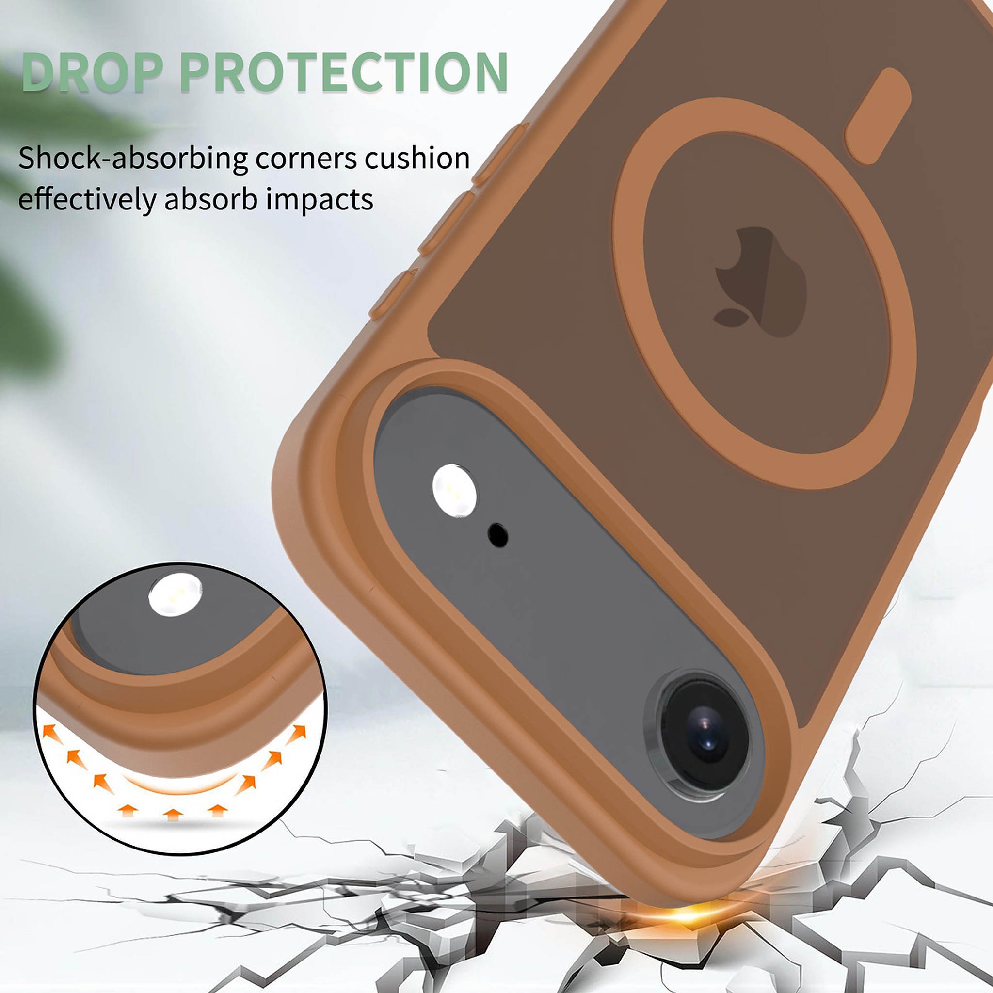 SendaFit Matte Skin-Feel Two-in-One MagSafe Case for iPhone 17 Air detail 22