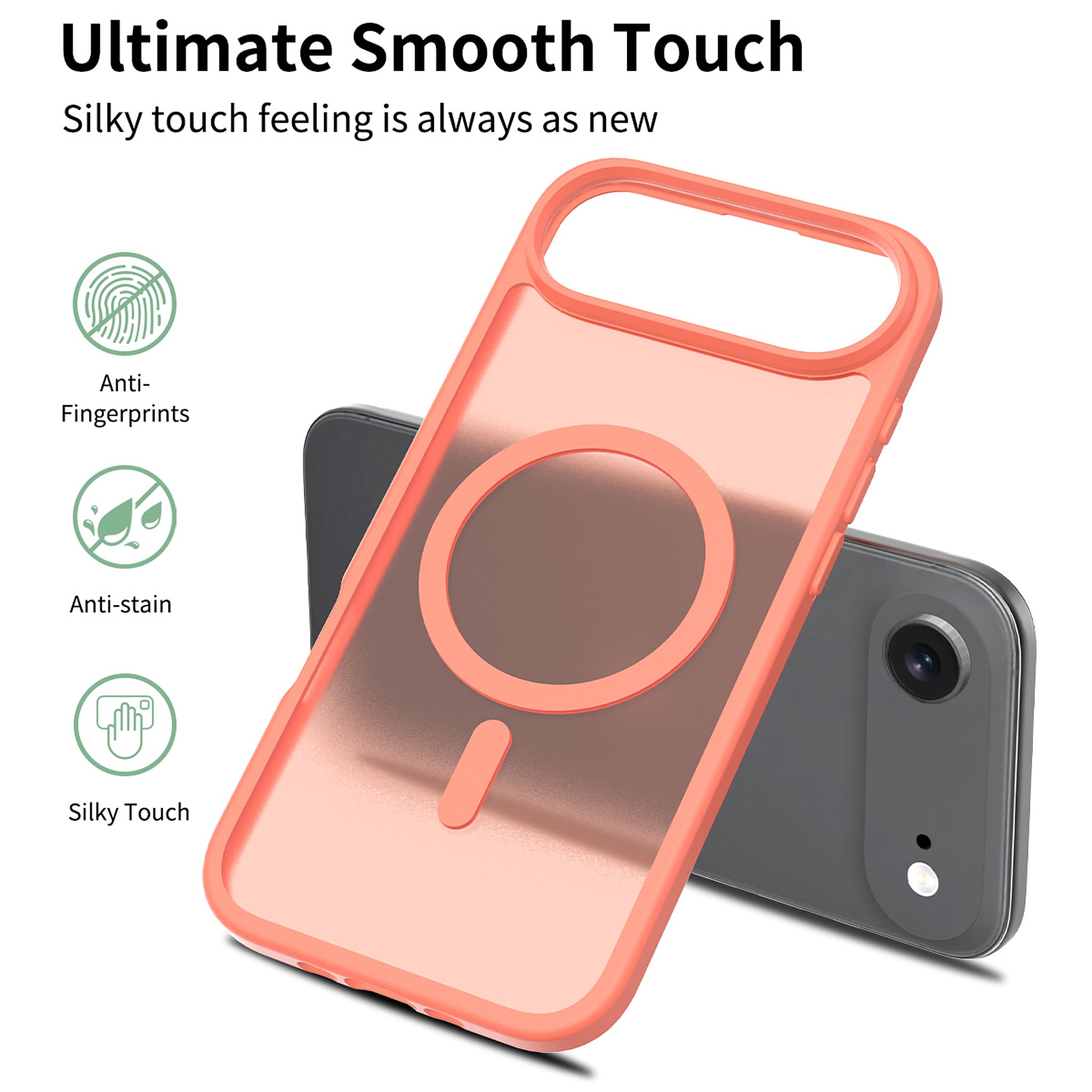 SendaFit Matte Skin-Feel Two-in-One MagSafe Case for iPhone 17 Air detail 36