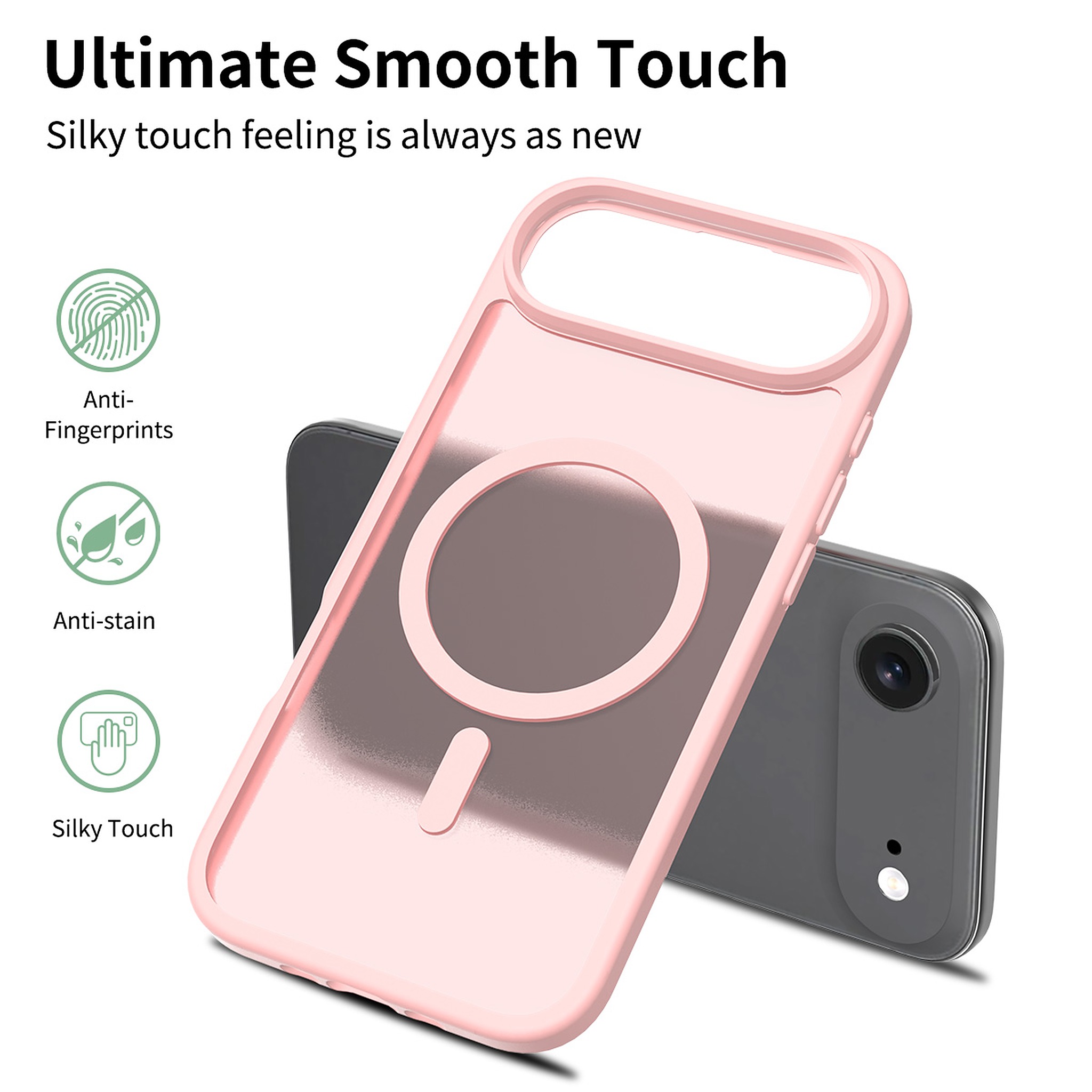 SendaFit Matte Skin-Feel Two-in-One MagSafe Case for iPhone 17 Air detail 4