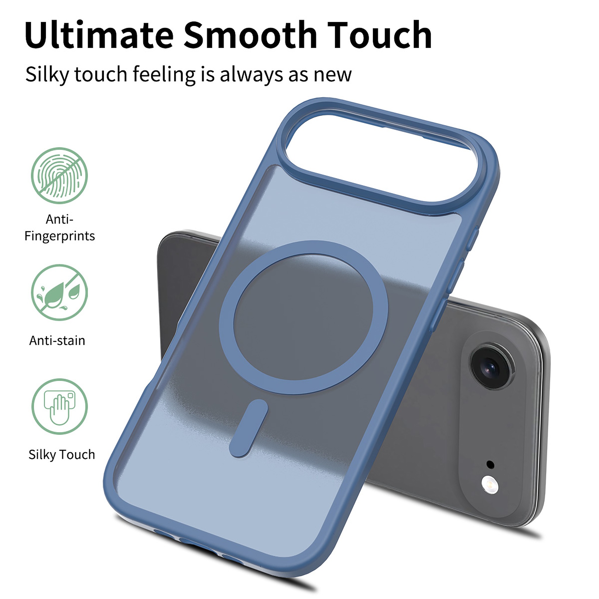 SendaFit Matte Skin-Feel Two-in-One MagSafe Case for iPhone 17 Air detail 7