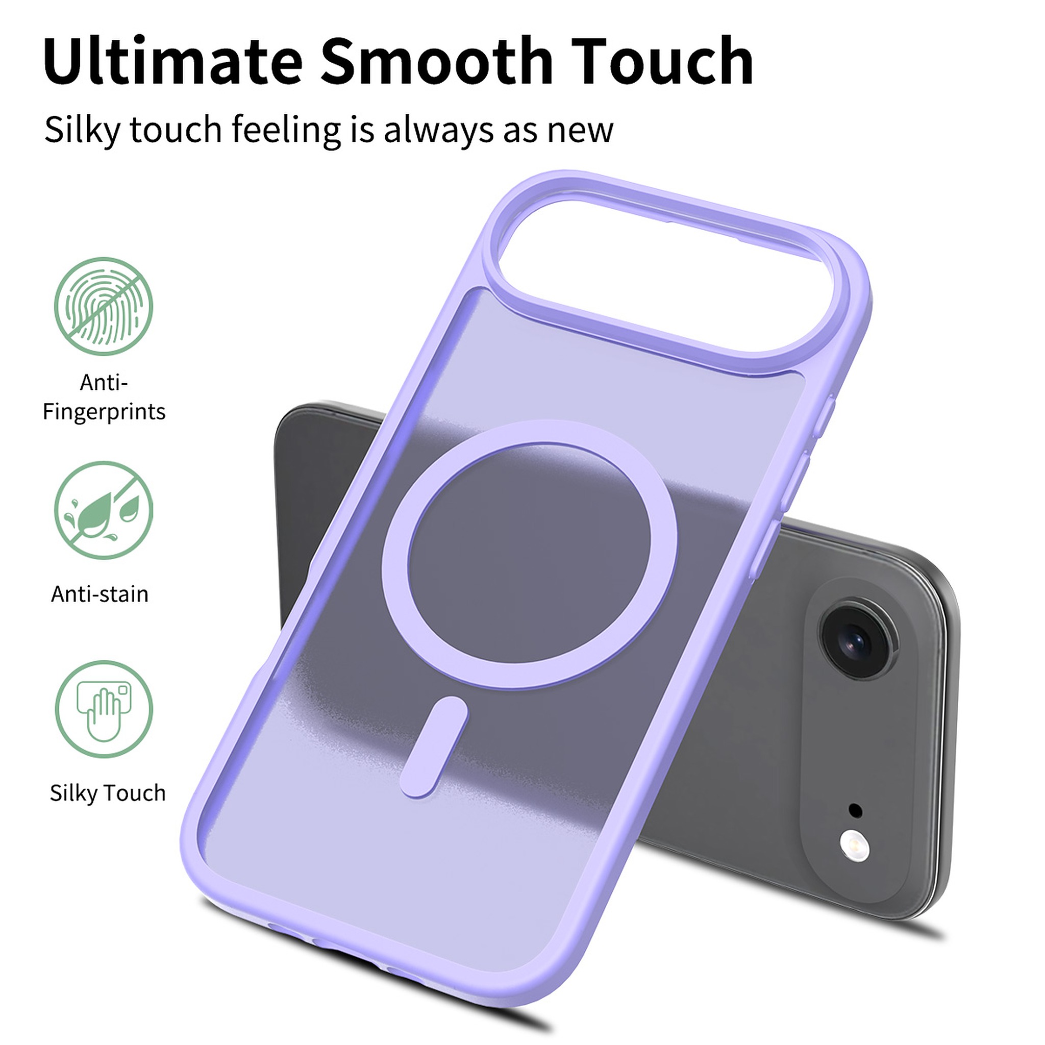 SendaFit Matte Skin-Feel Two-in-One MagSafe Case for iPhone 17 Air detail 8