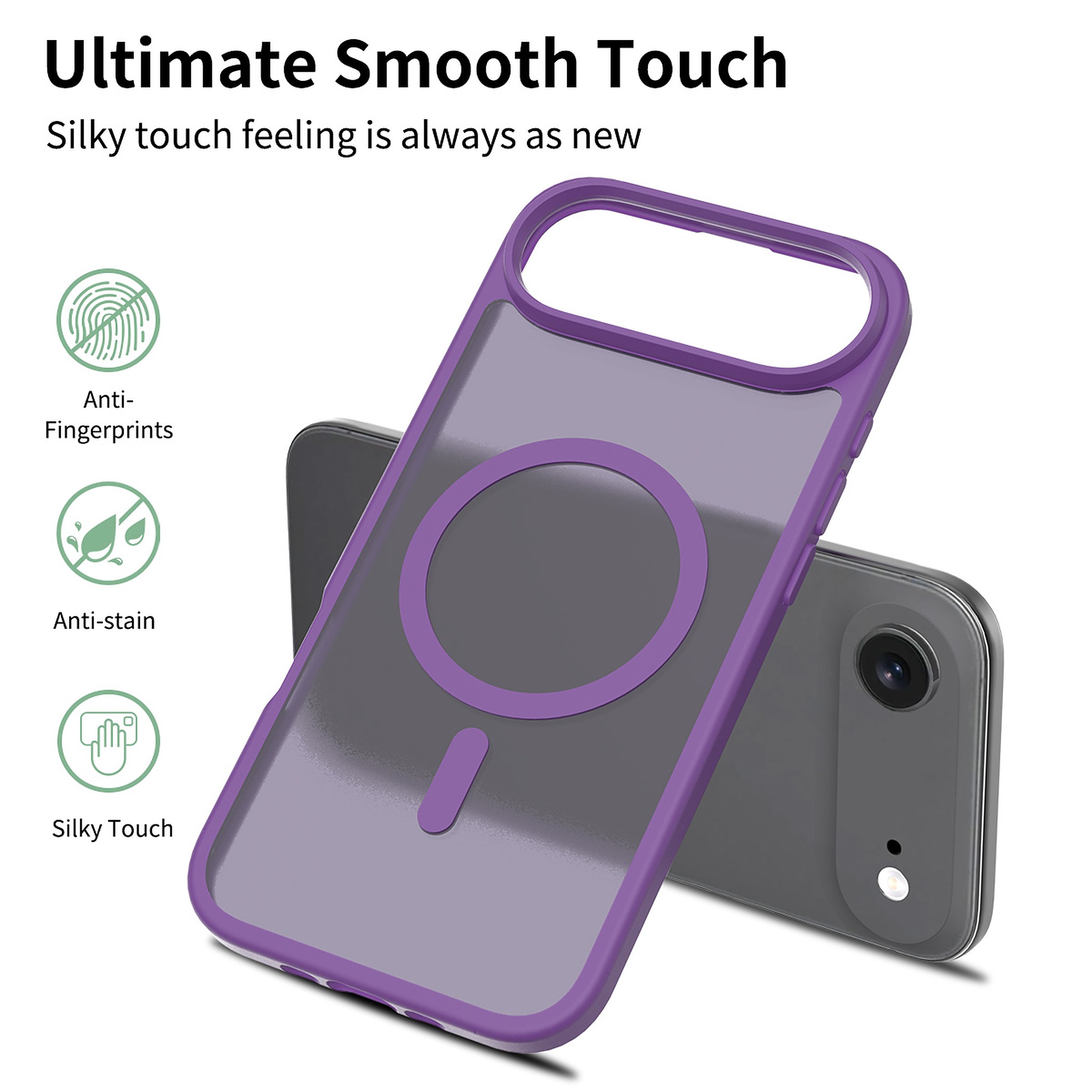 SendaFit Matte Skin-Feel Two-in-One MagSafe Case for iPhone 17 Air detail 9