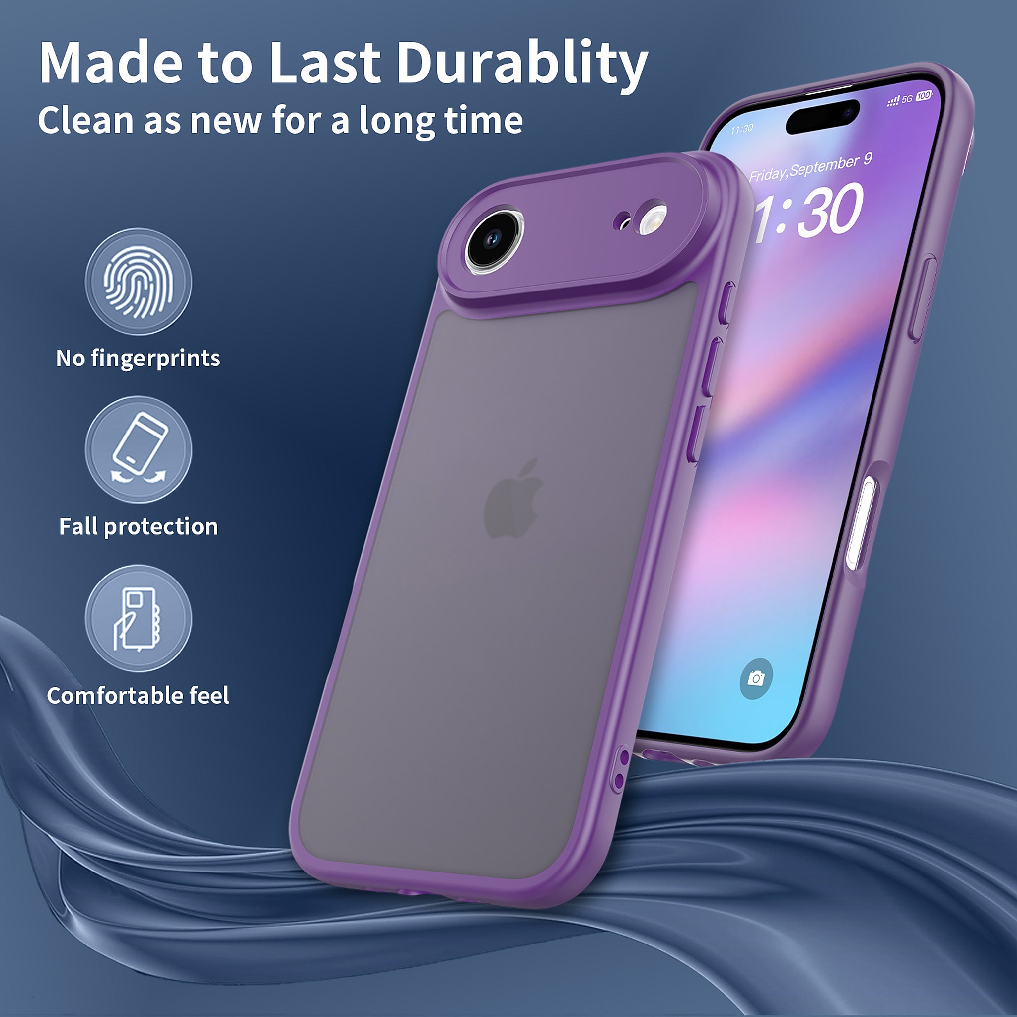 SendaFit Precise-Cutout Matte Skin-Feel Case for iPhone 17 Air detail 10