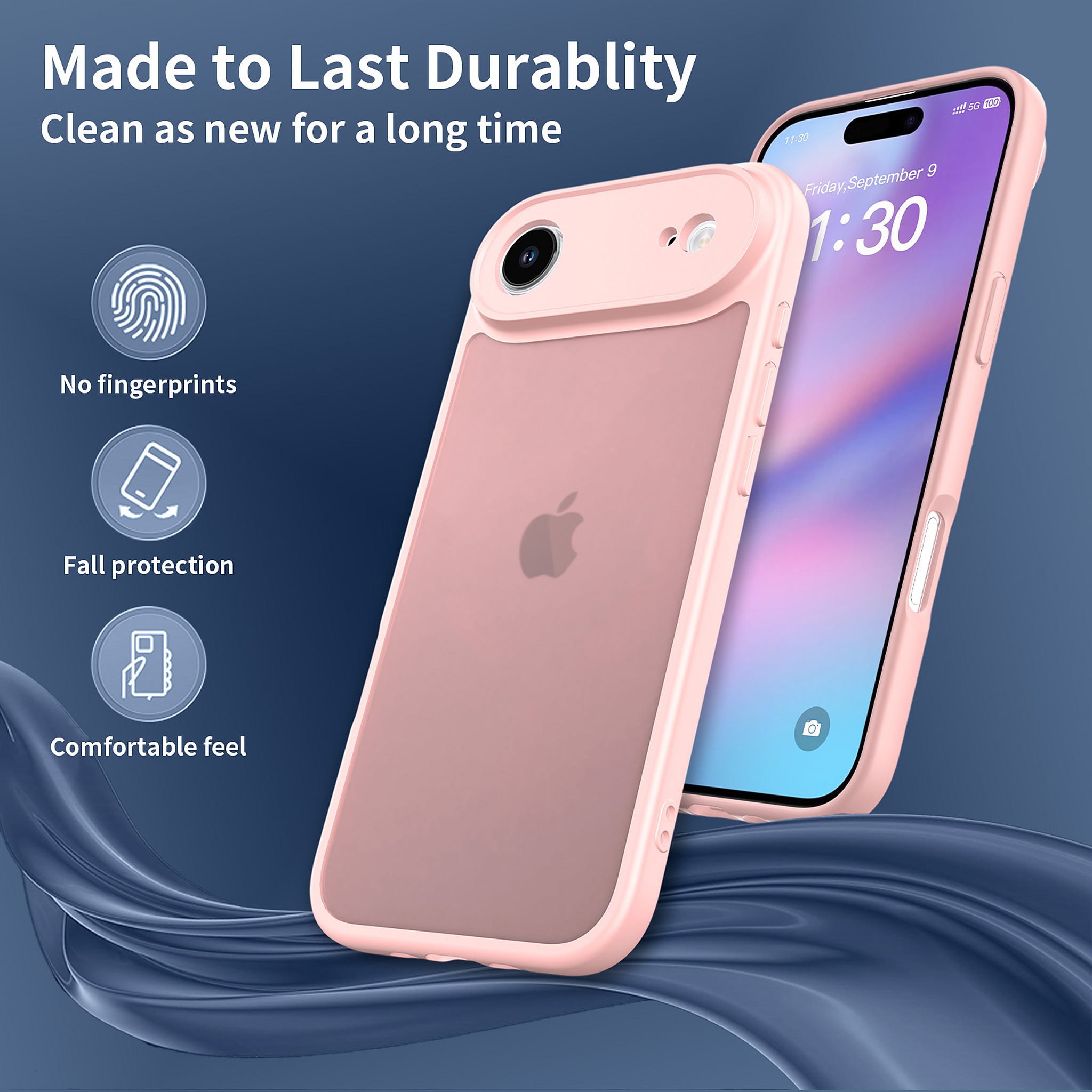 SendaFit Precise-Cutout Matte Skin-Feel Case for iPhone 17 Air detail 12