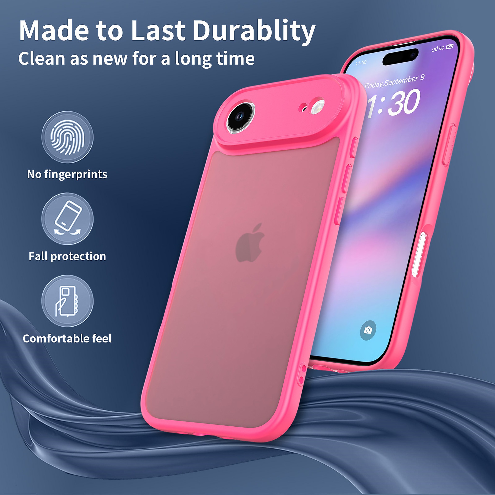 SendaFit Precise-Cutout Matte Skin-Feel Case for iPhone 17 Air detail 13