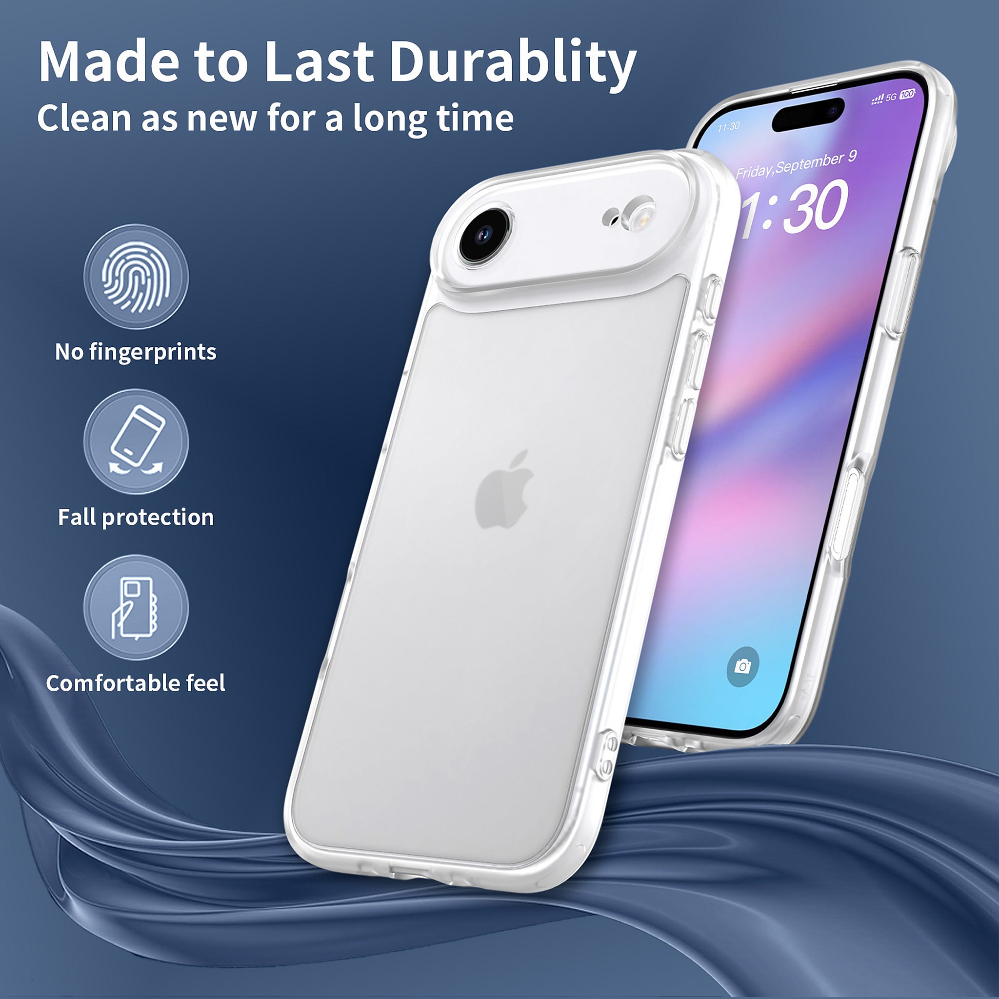 SendaFit Precise-Cutout Matte Skin-Feel Case for iPhone 17 Air detail 14