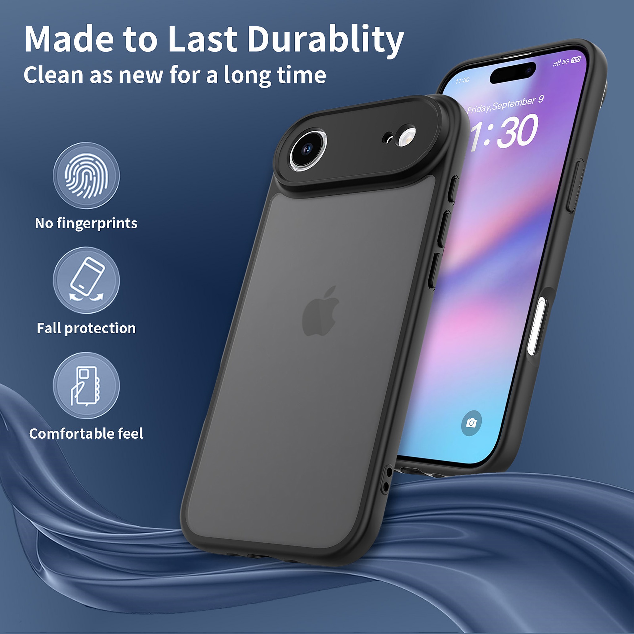 SendaFit Precise-Cutout Matte Skin-Feel Case for iPhone 17 Air detail 16