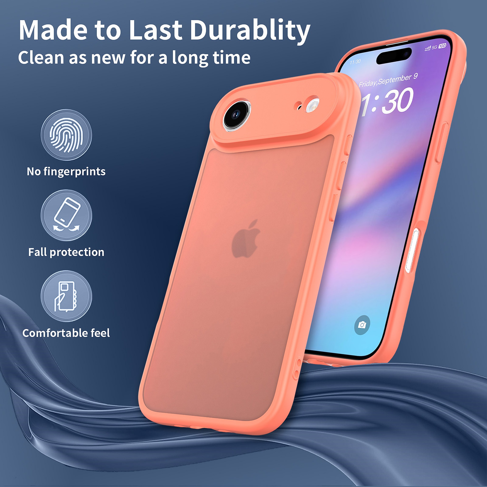 SendaFit Precise-Cutout Matte Skin-Feel Case for iPhone 17 Air detail 17