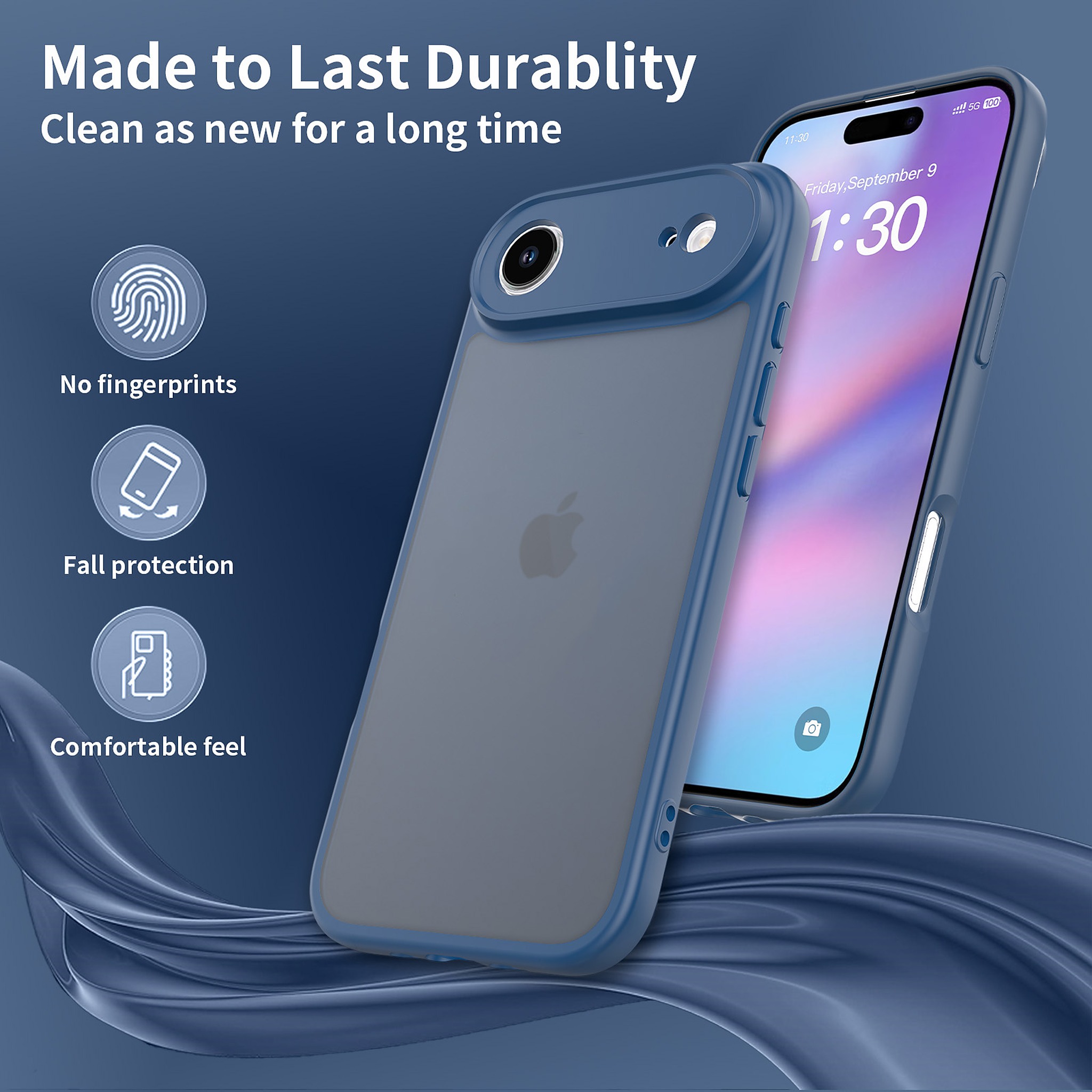 SendaFit Precise-Cutout Matte Skin-Feel Case for iPhone 17 Air detail 18