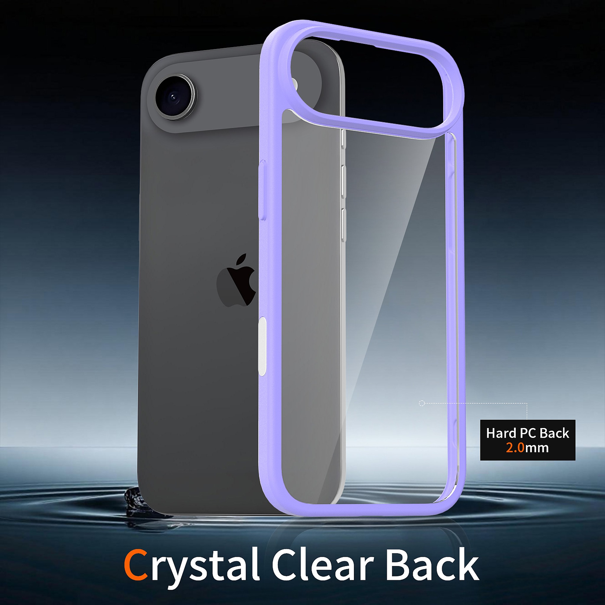 SendaFit Clear Two-in-One Camera-Button Case for iPhone 17 Air detail 11