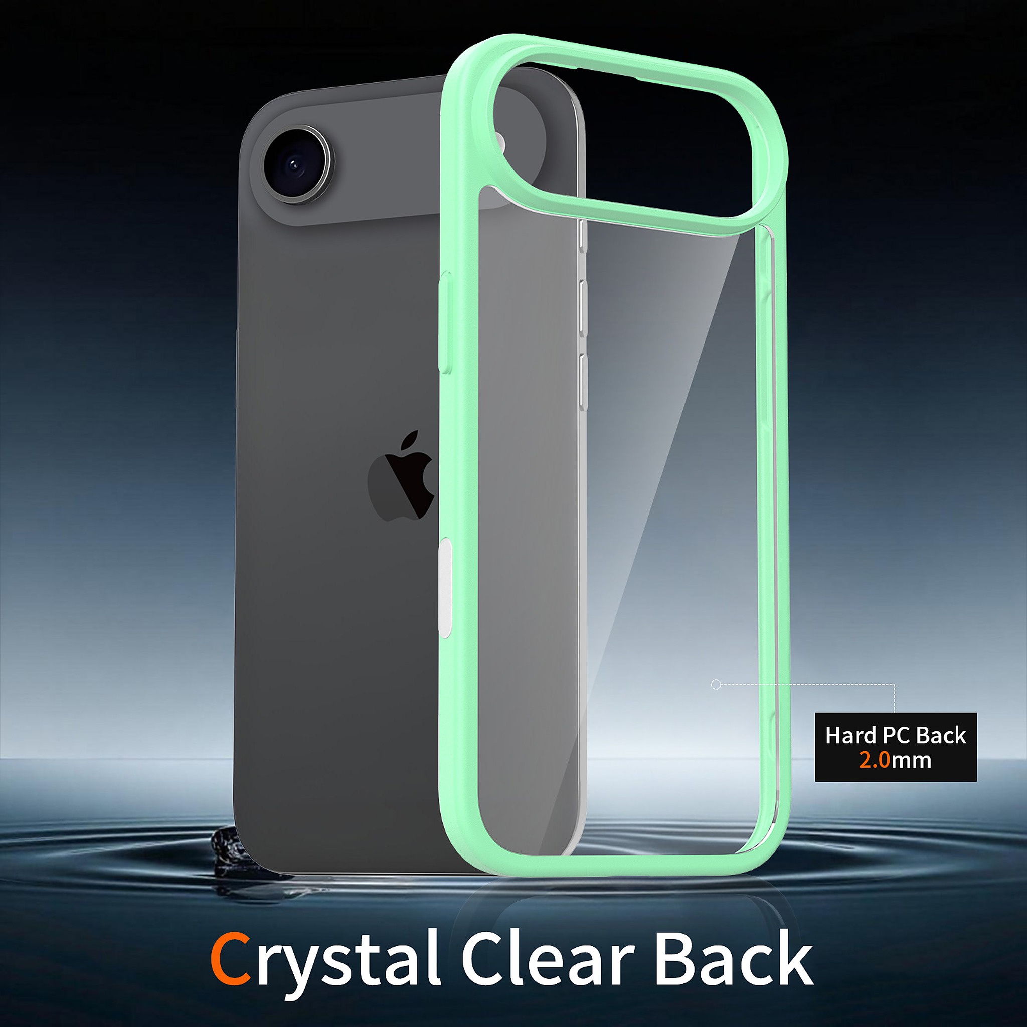 SendaFit Clear Two-in-One Camera-Button Case for iPhone 17 Air detail 12