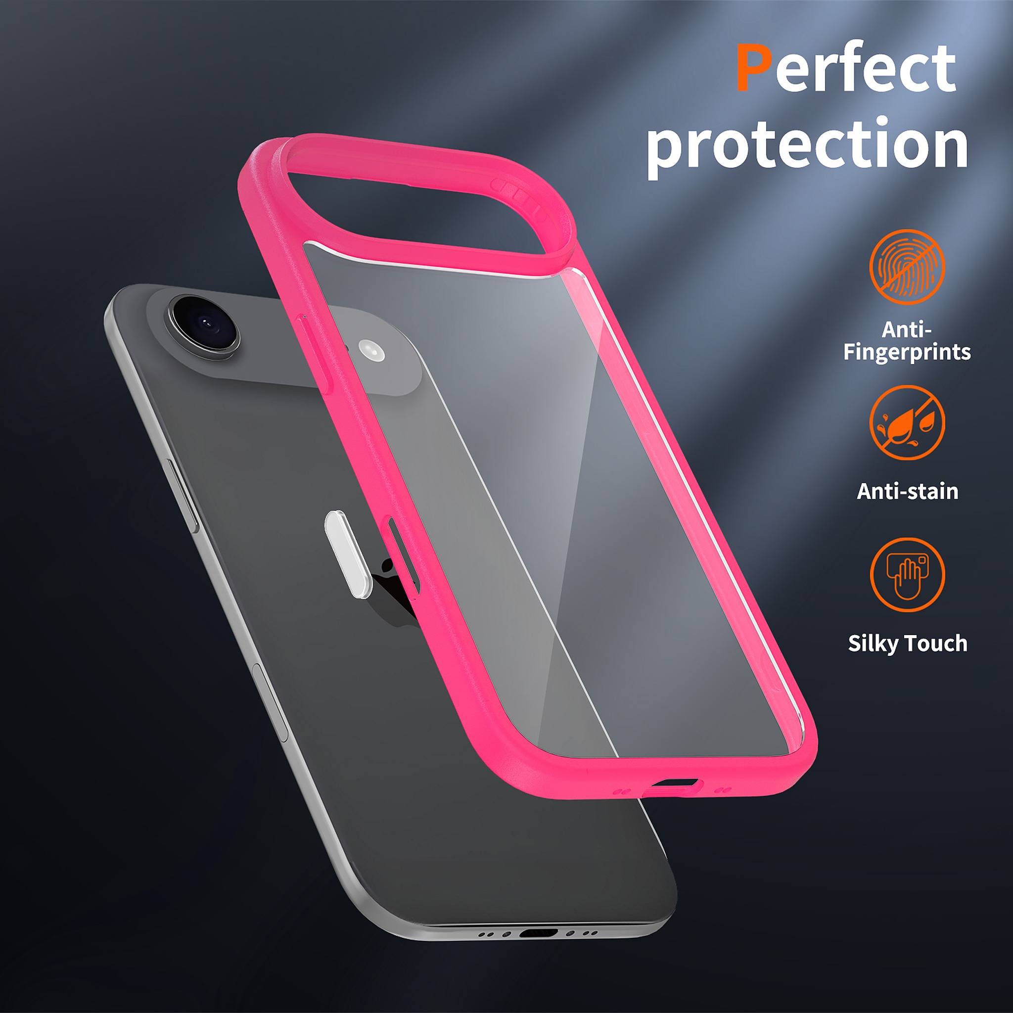 SendaFit Clear Two-in-One Camera-Button Case for iPhone 17 Air detail 16