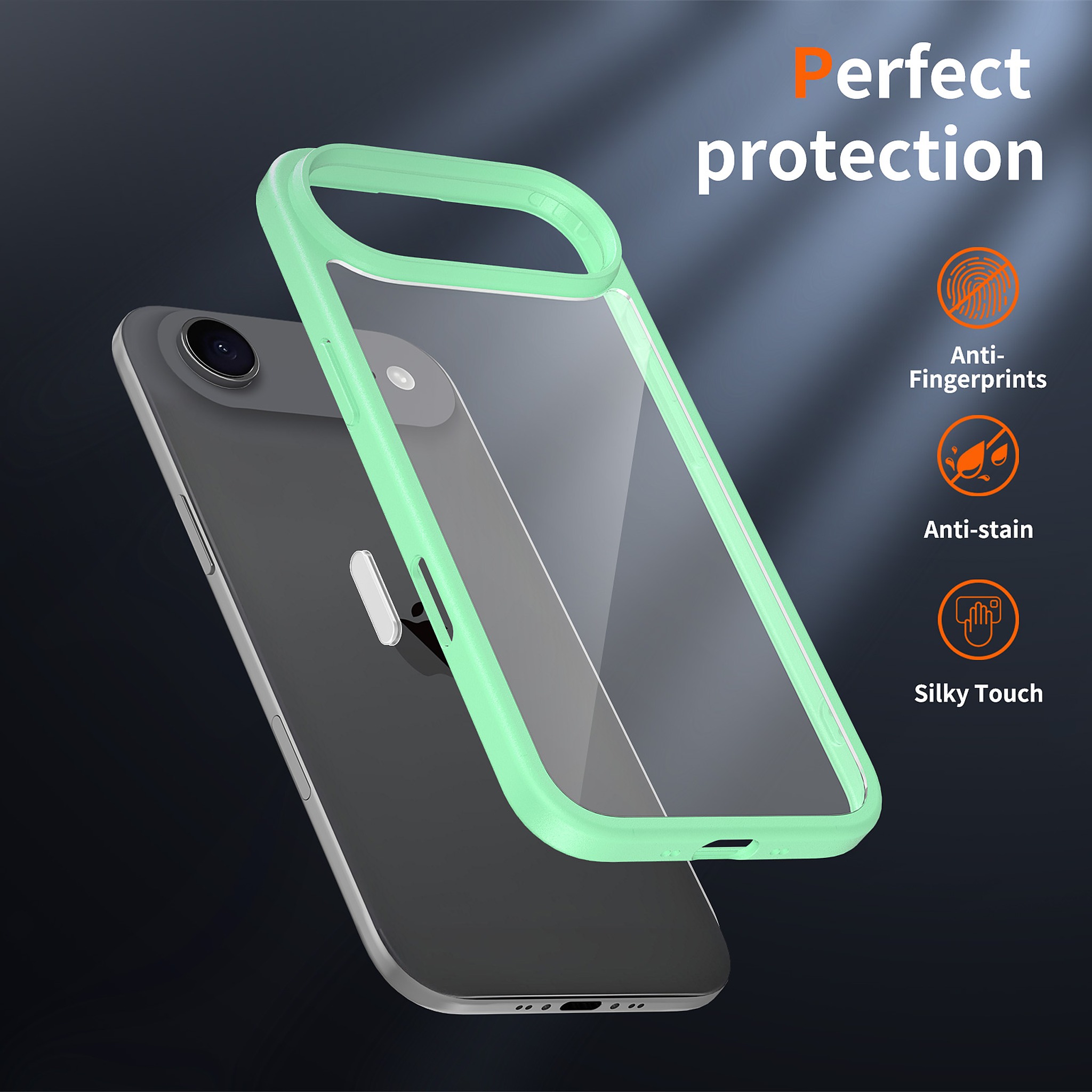 SendaFit Clear Two-in-One Camera-Button Case for iPhone 17 Air detail 19