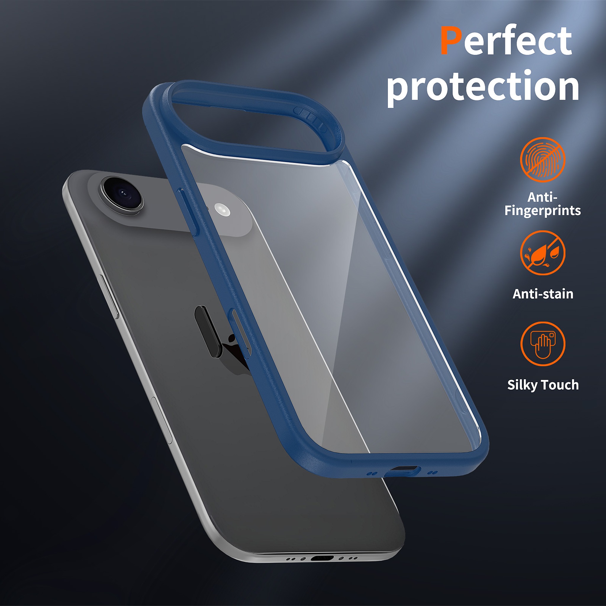 SendaFit Clear Two-in-One Camera-Button Case for iPhone 17 Air detail 20