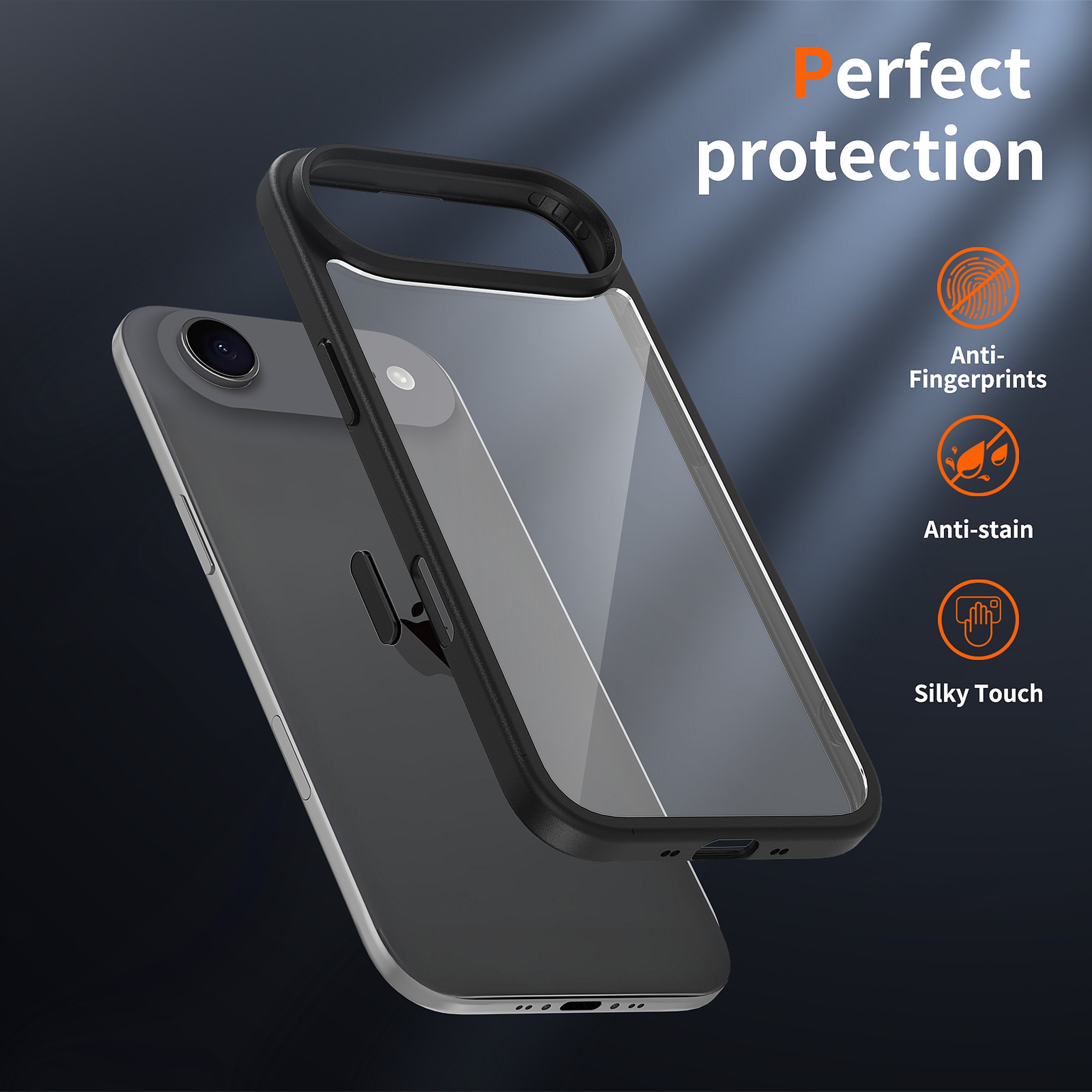 SendaFit Clear Two-in-One Camera-Button Case for iPhone 17 Air detail 21