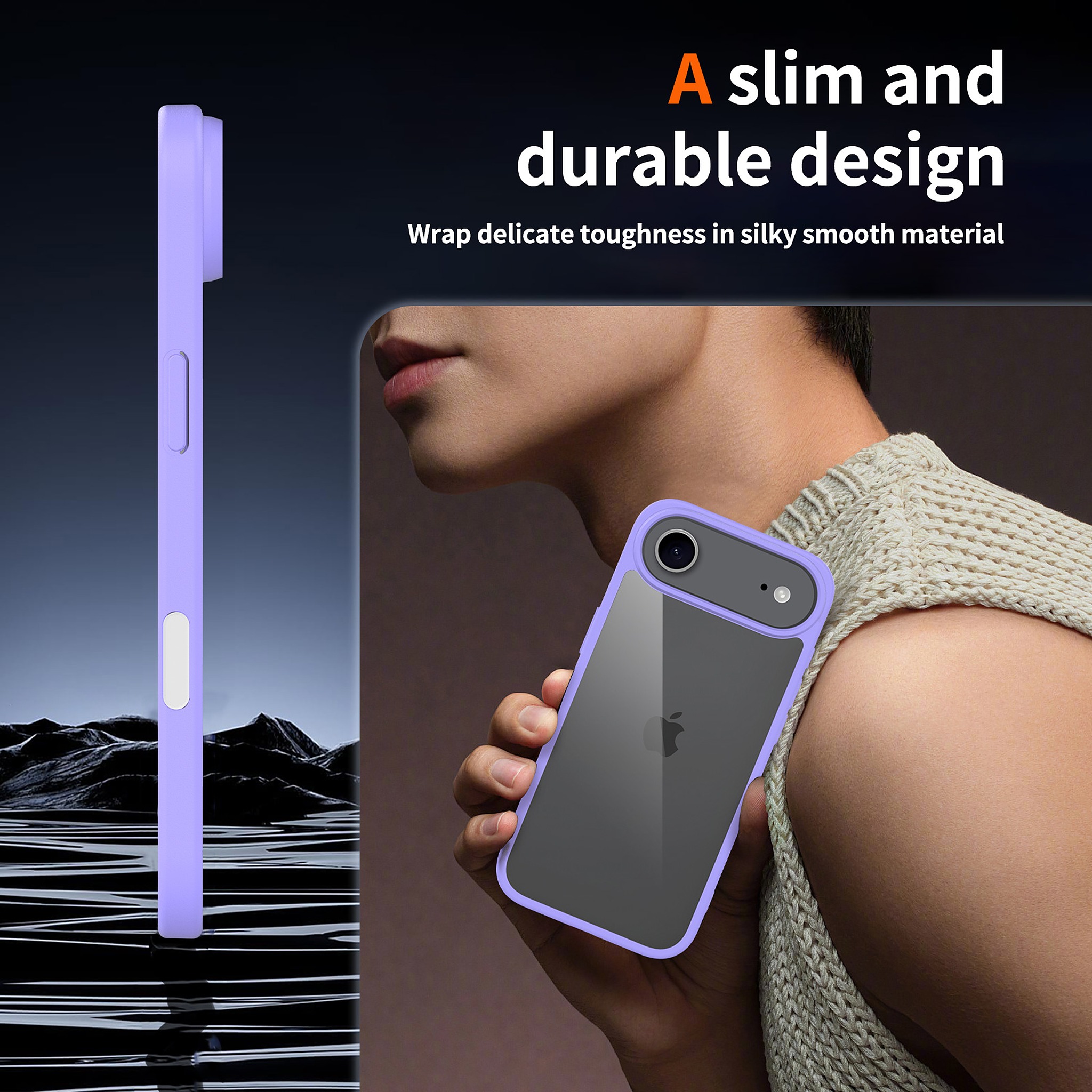 SendaFit Clear Two-in-One Camera-Button Case for iPhone 17 Air detail 25