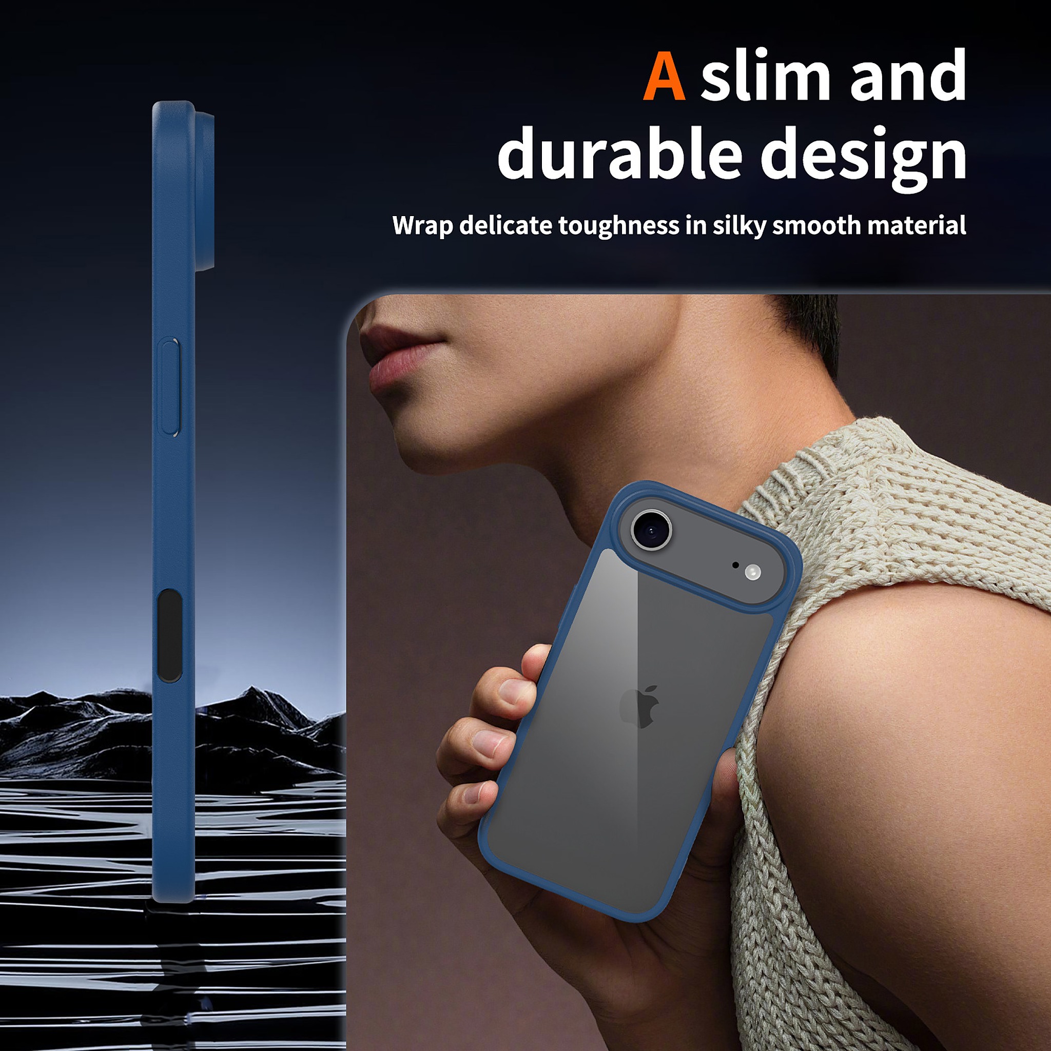 SendaFit Clear Two-in-One Camera-Button Case for iPhone 17 Air detail 27