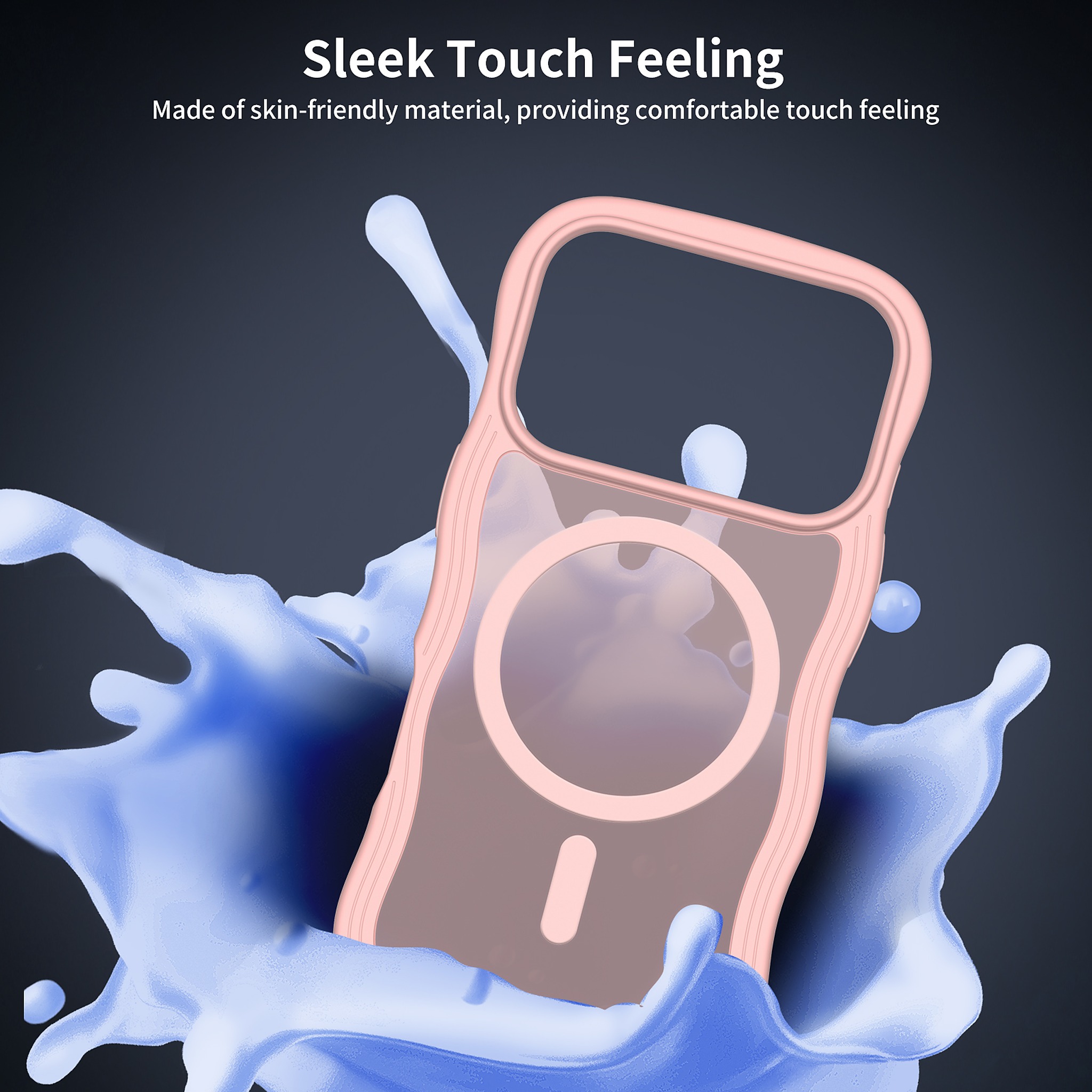 SendaFit Wavy Matte Two-in-One MagSafe Case for iPhone 17 Pro detail 12
