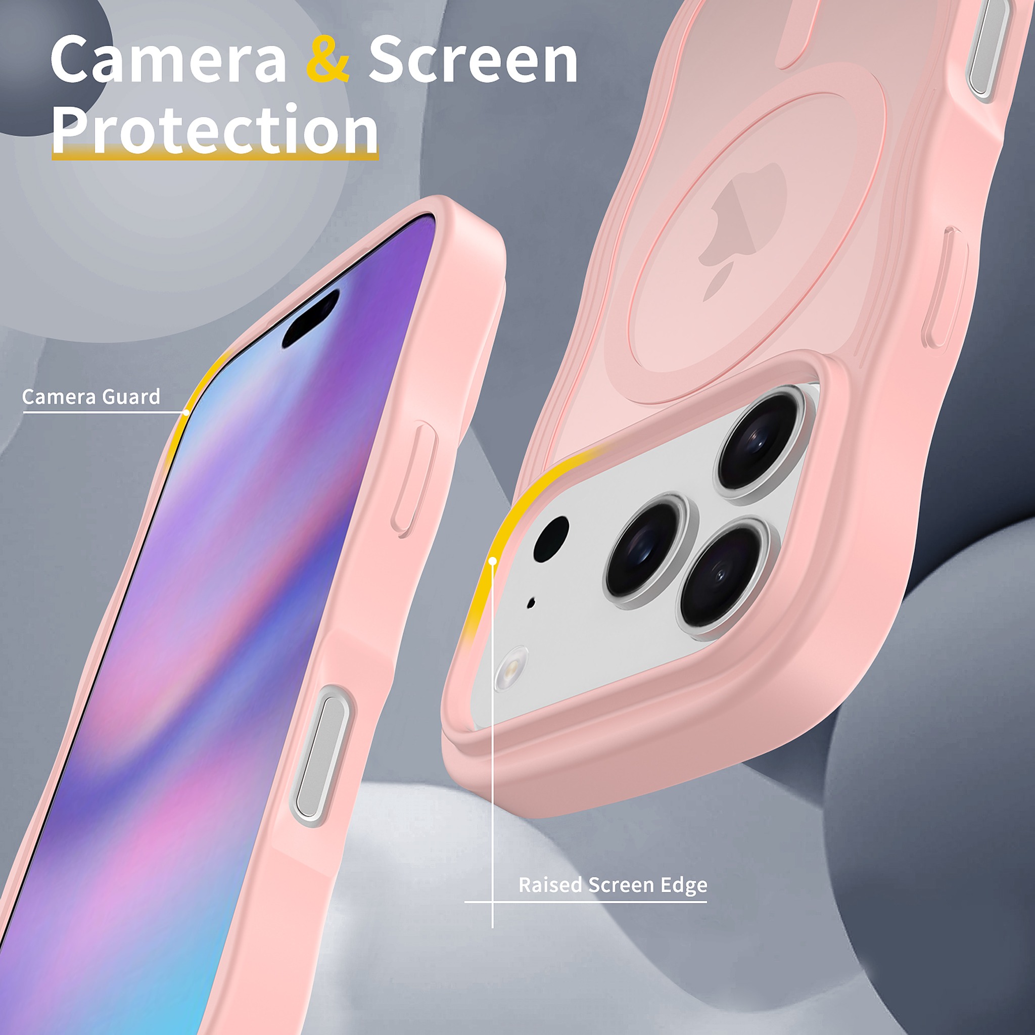 SendaFit Wavy Matte Two-in-One MagSafe Case for iPhone 17 Pro detail 14