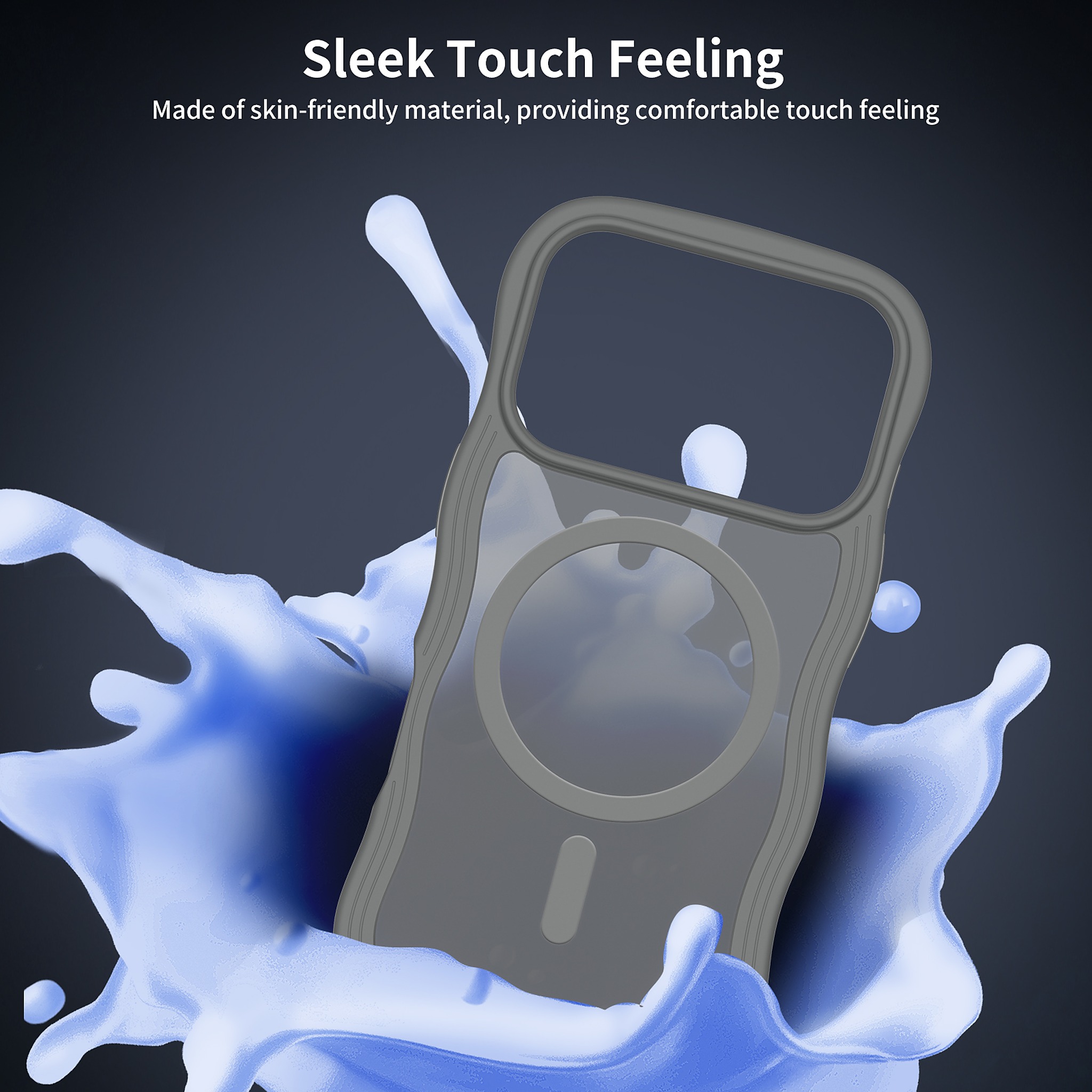 SendaFit Wavy Matte Two-in-One MagSafe Case for iPhone 17 Pro detail 6