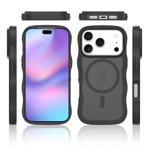 SendaFit Wavy Matte Two-in-One MagSafe Case for iPhone 17 Pro