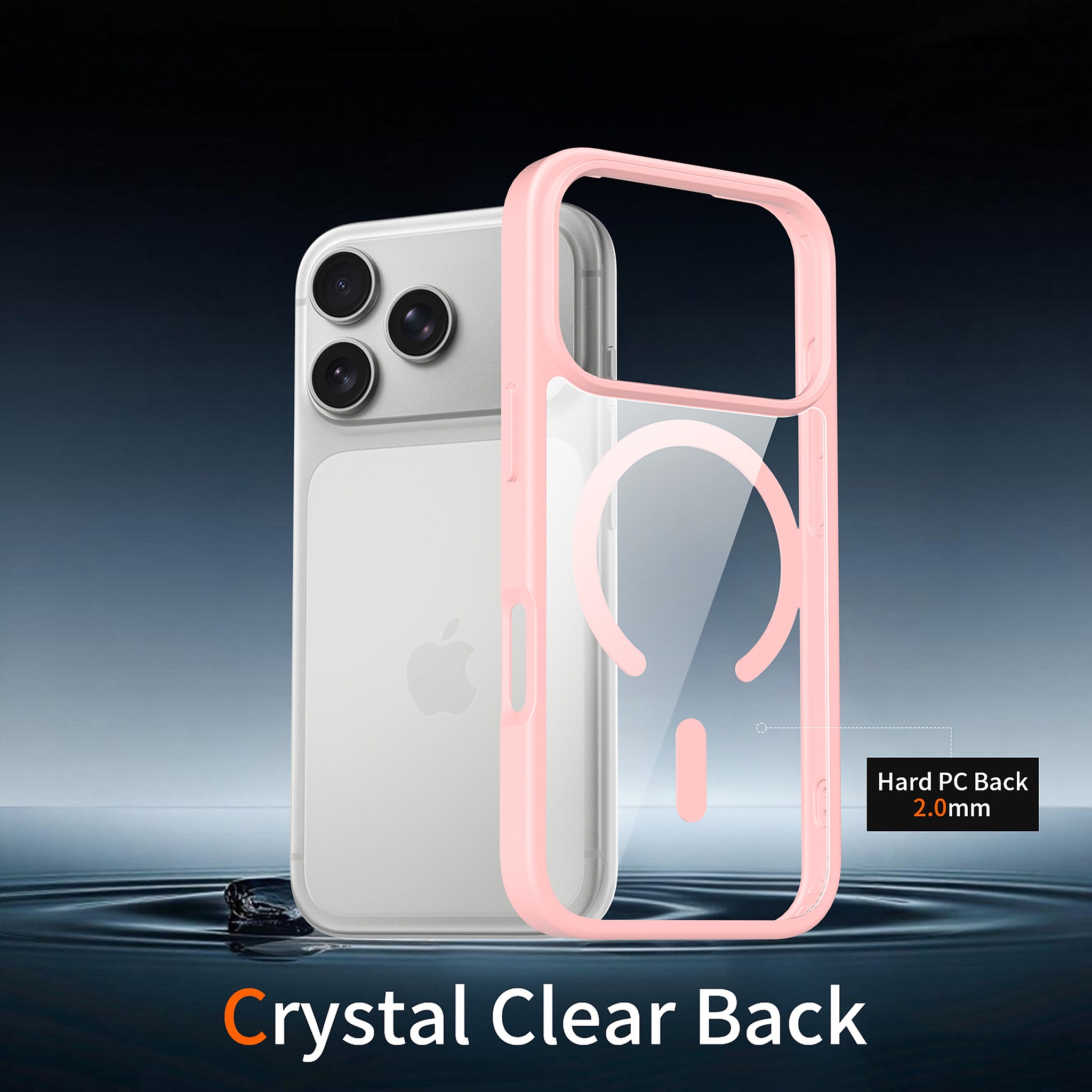 SendaFit Clear Two-in-One MagSafe Case for iPhone 17 Pro detail 10
