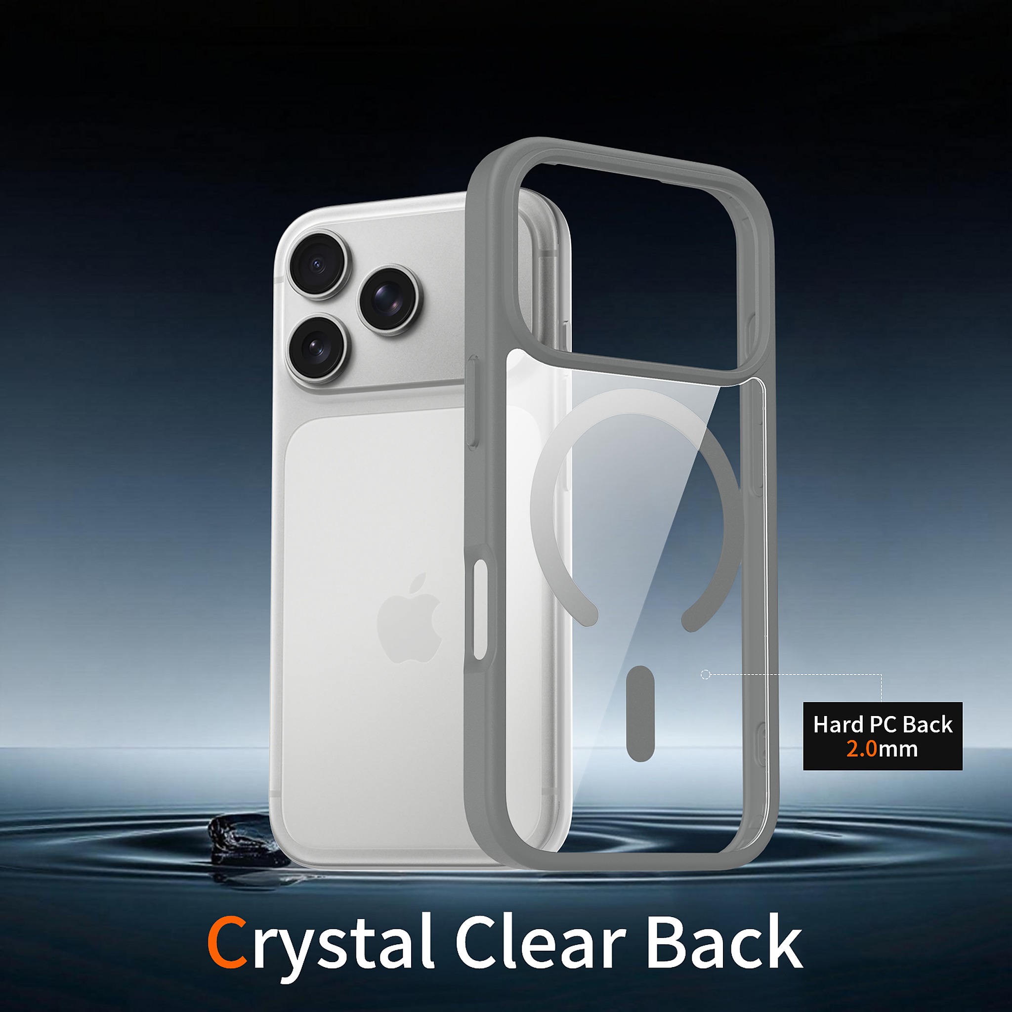 SendaFit Clear Two-in-One MagSafe Case for iPhone 17 Pro detail 14