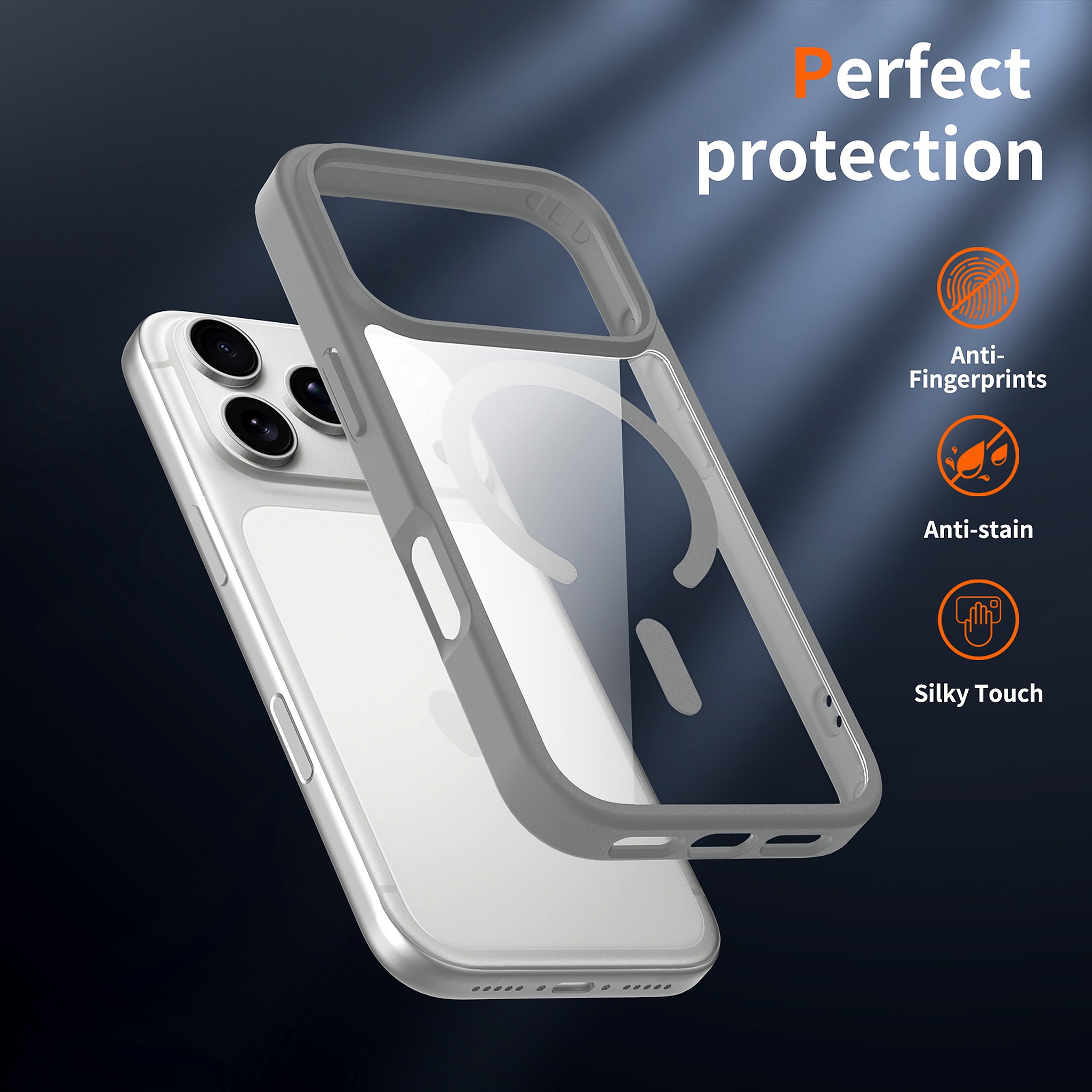 SendaFit Clear Two-in-One MagSafe Case for iPhone 17 Pro detail 16