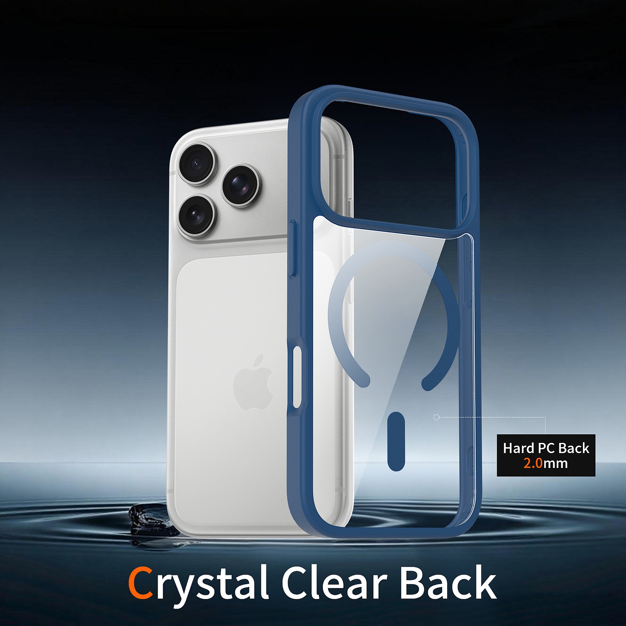 SendaFit Clear Two-in-One MagSafe Case for iPhone 17 Pro detail 19
